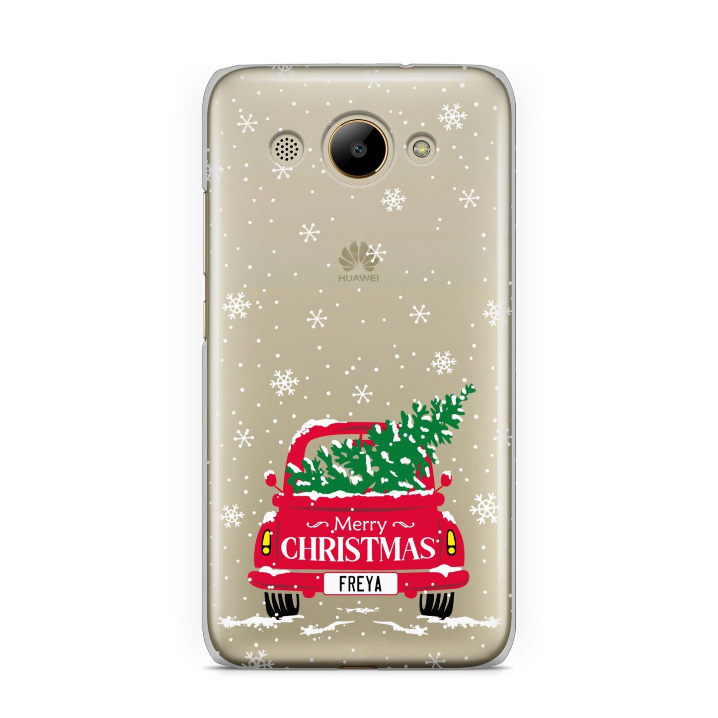 Personalised Driving Home For Christmas Huawei Y3 2017