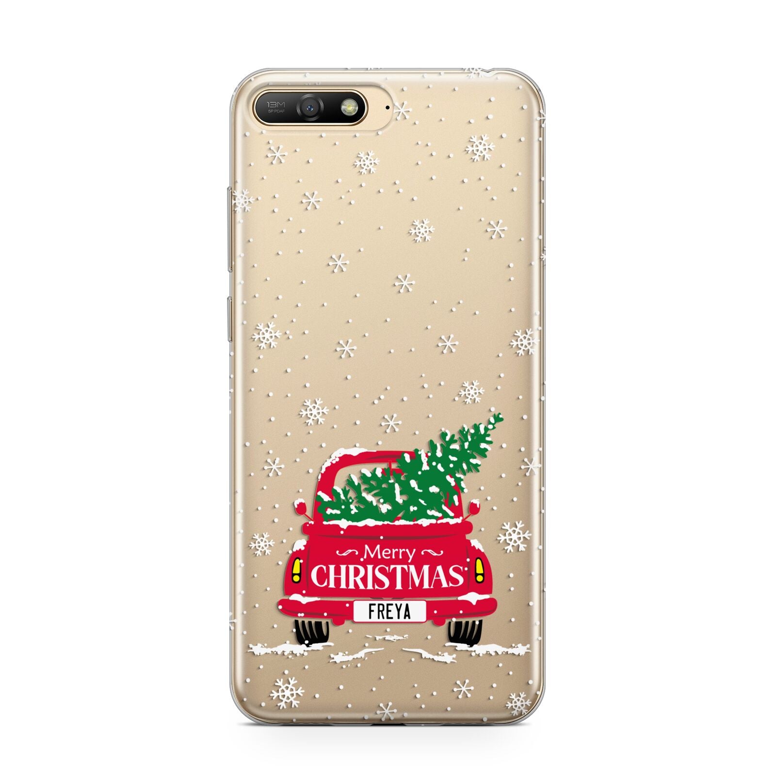 Personalised Driving Home For Christmas Huawei Y6 2018