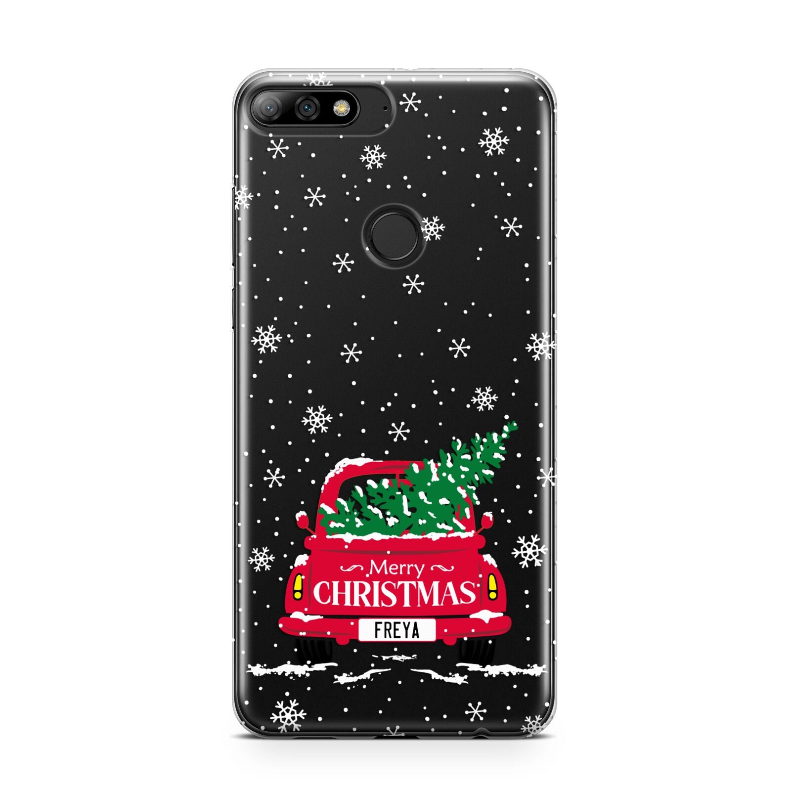 Personalised Driving Home For Christmas Huawei Y7 2018