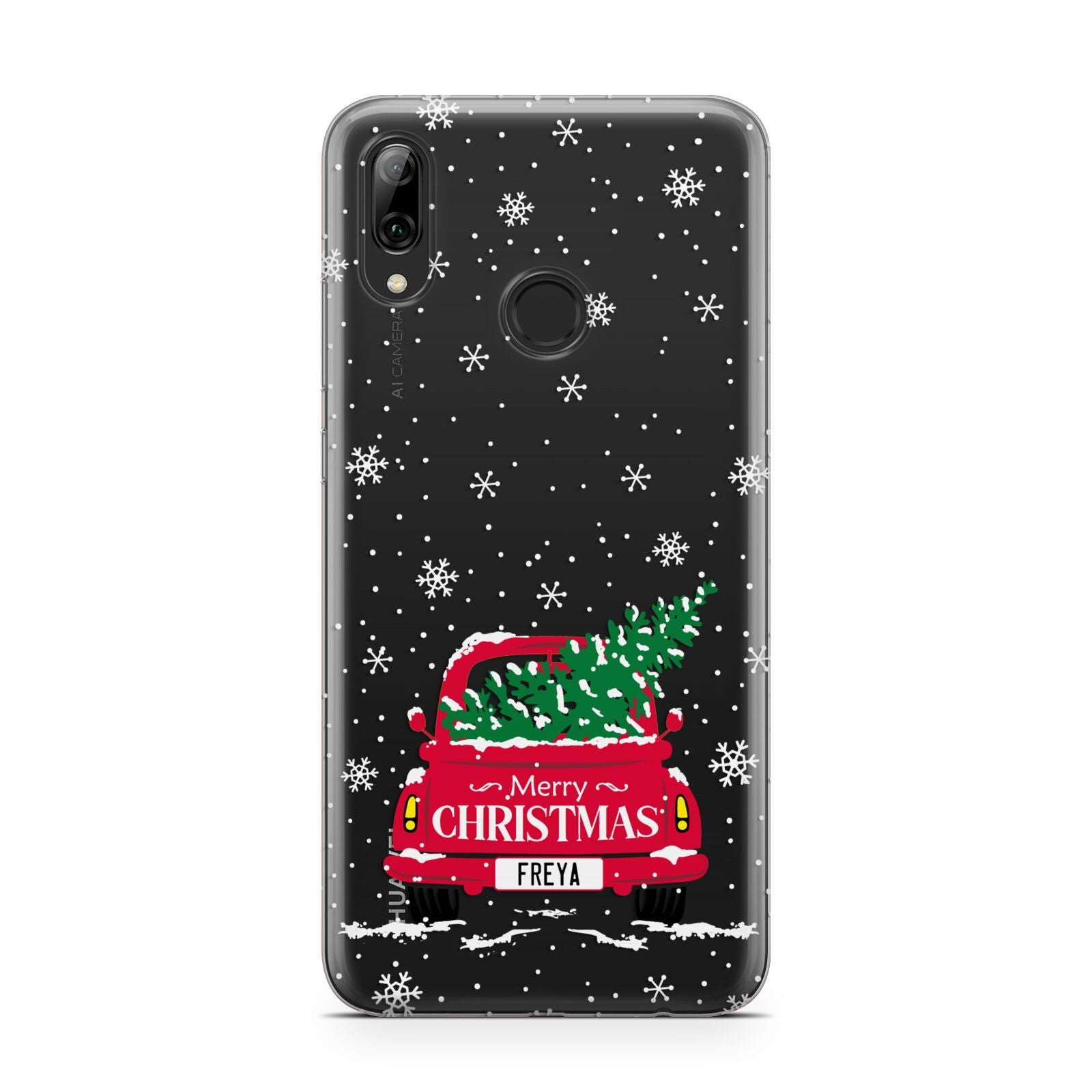 Personalised Driving Home For Christmas Huawei Y7 2019