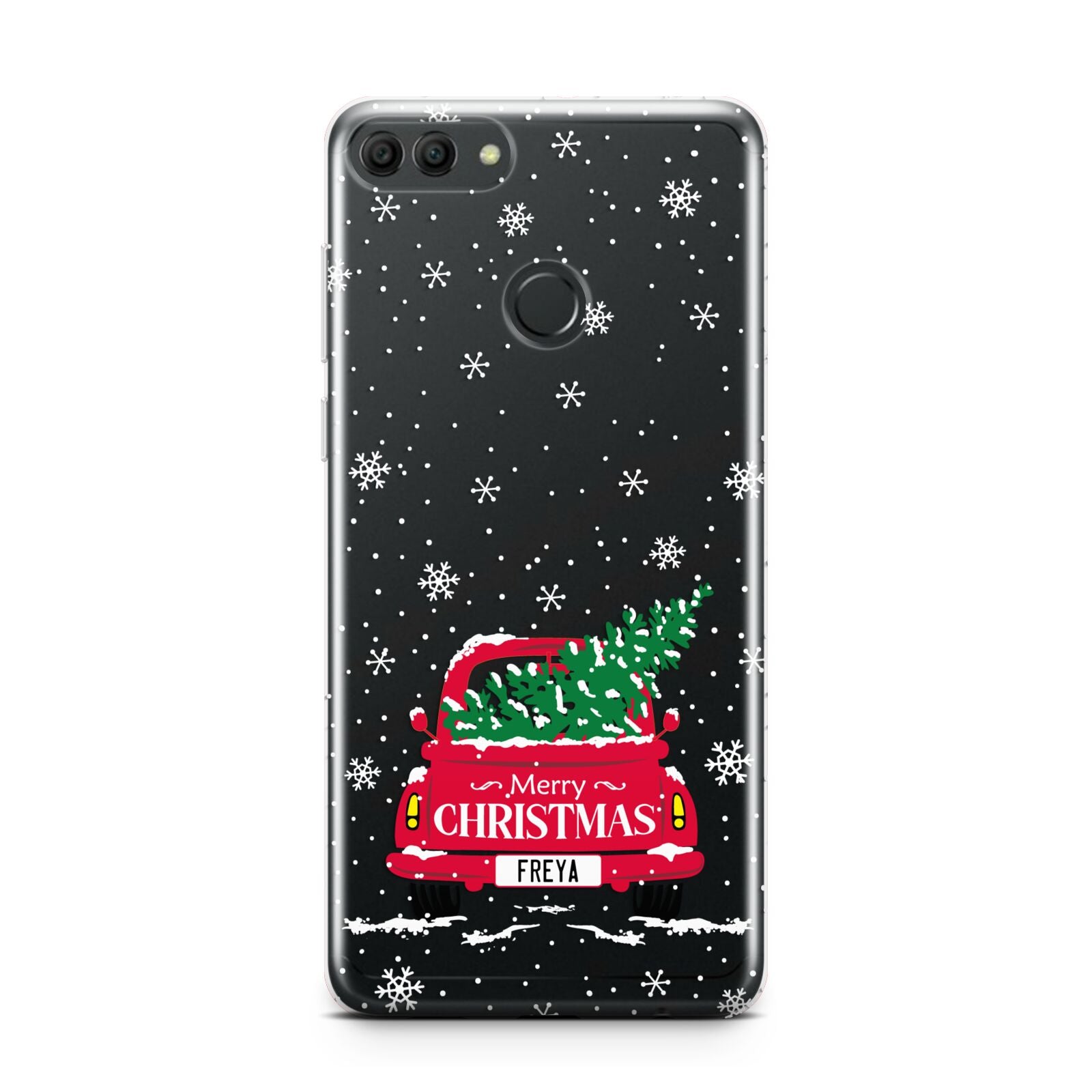 Personalised Driving Home For Christmas Huawei Y9 2018