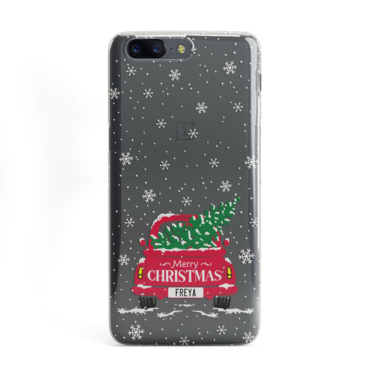 Personalised Driving Home For Christmas OnePlus Case