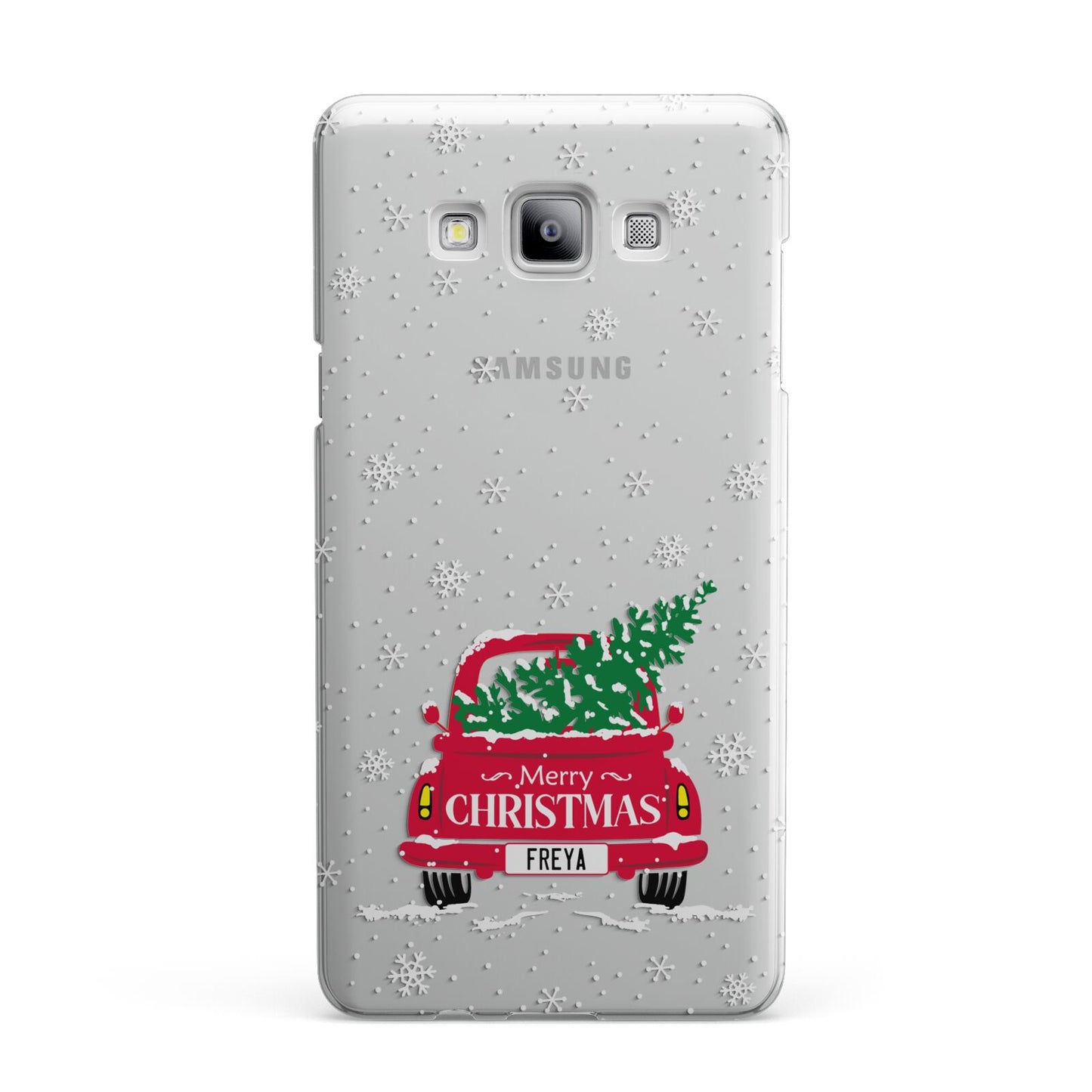 Personalised Driving Home For Christmas Samsung Galaxy A7 2015 Case