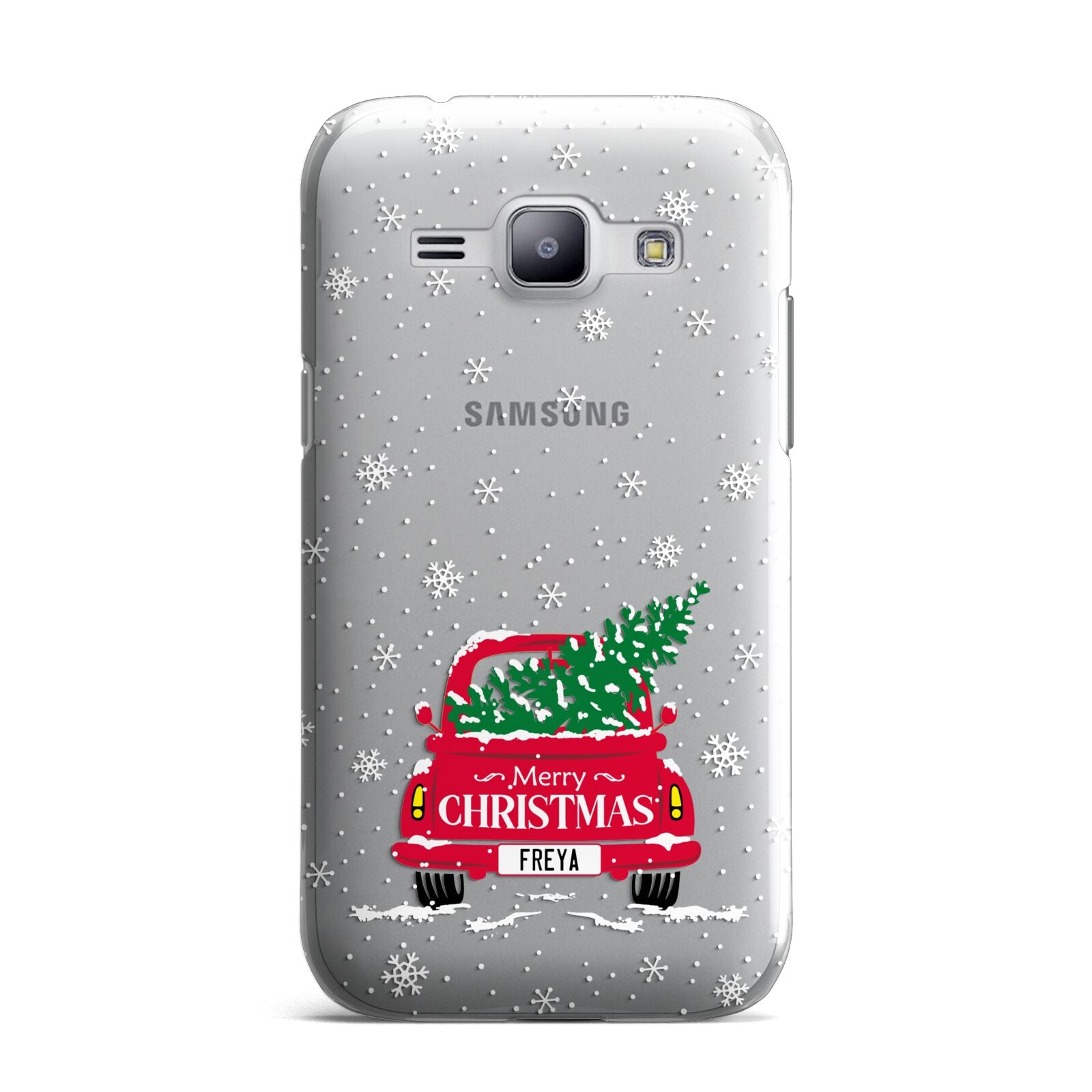 Personalised Driving Home For Christmas Samsung Galaxy J1 2015 Case