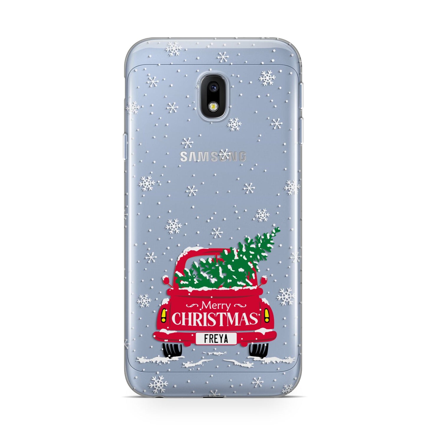 Personalised Driving Home For Christmas Samsung Galaxy J3 2017 Case