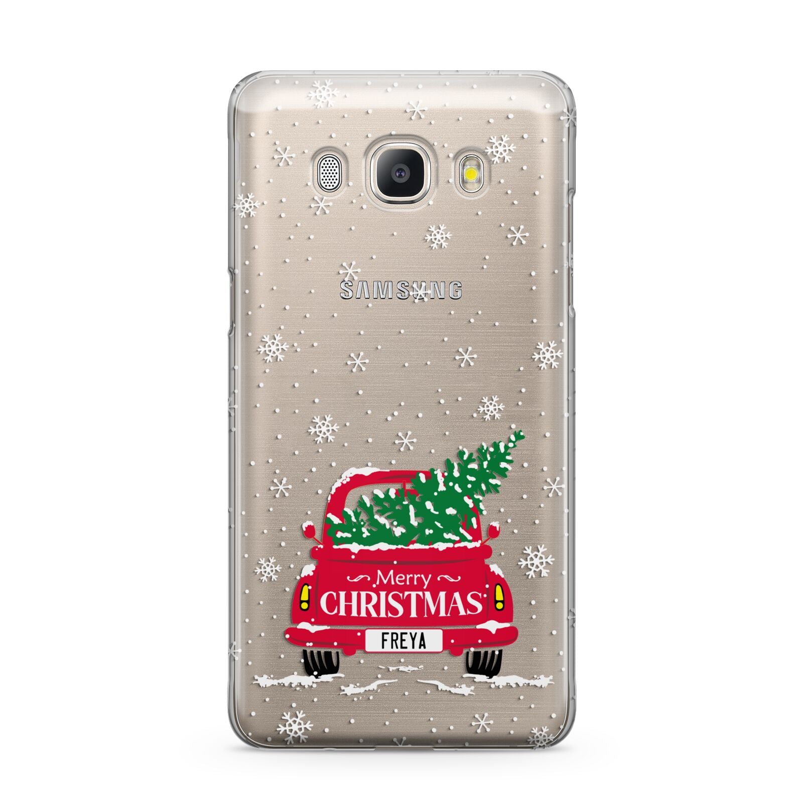 Personalised Driving Home For Christmas Samsung Galaxy J5 2016 Case