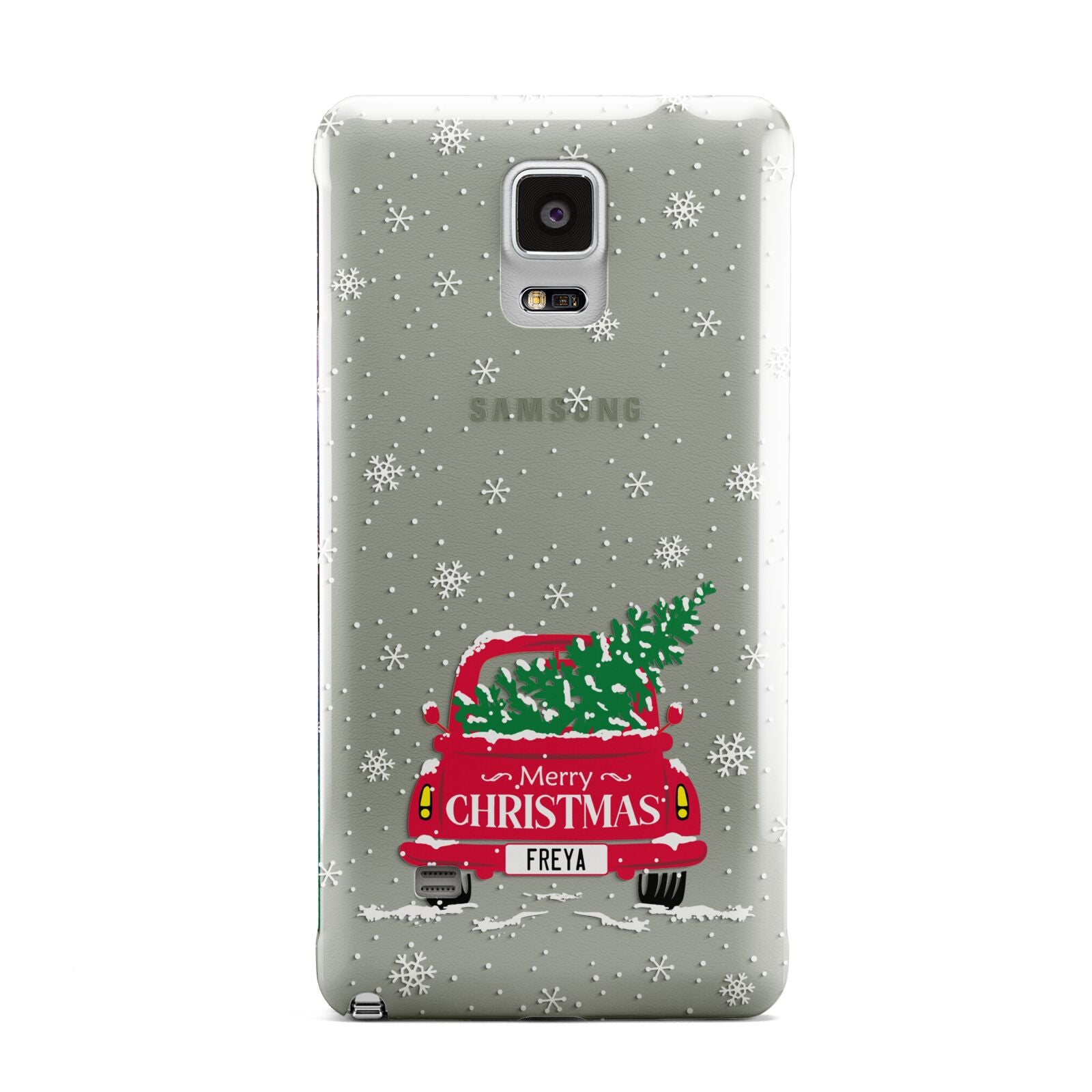 Personalised Driving Home For Christmas Samsung Galaxy Note 4 Case