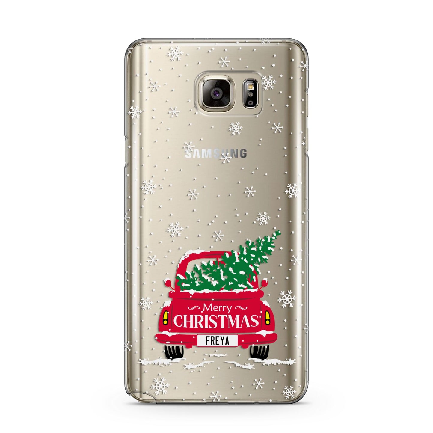 Personalised Driving Home For Christmas Samsung Galaxy Note 5 Case