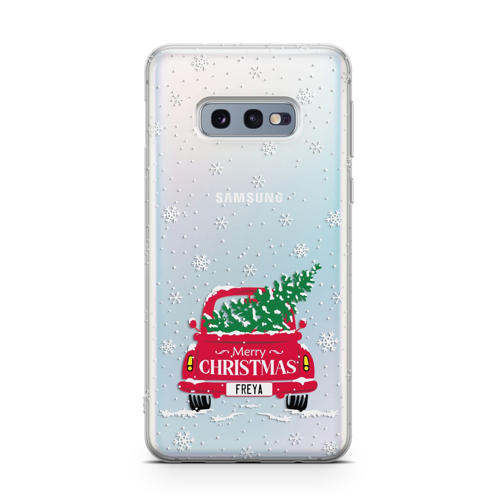 Personalised Driving Home For Christmas Samsung Galaxy S10E Case