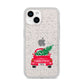Personalised Driving Home For Christmas iPhone 14 Glitter Tough Case Starlight