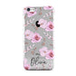 Personalised Dusty Pink Flowers Apple iPhone 5c Case