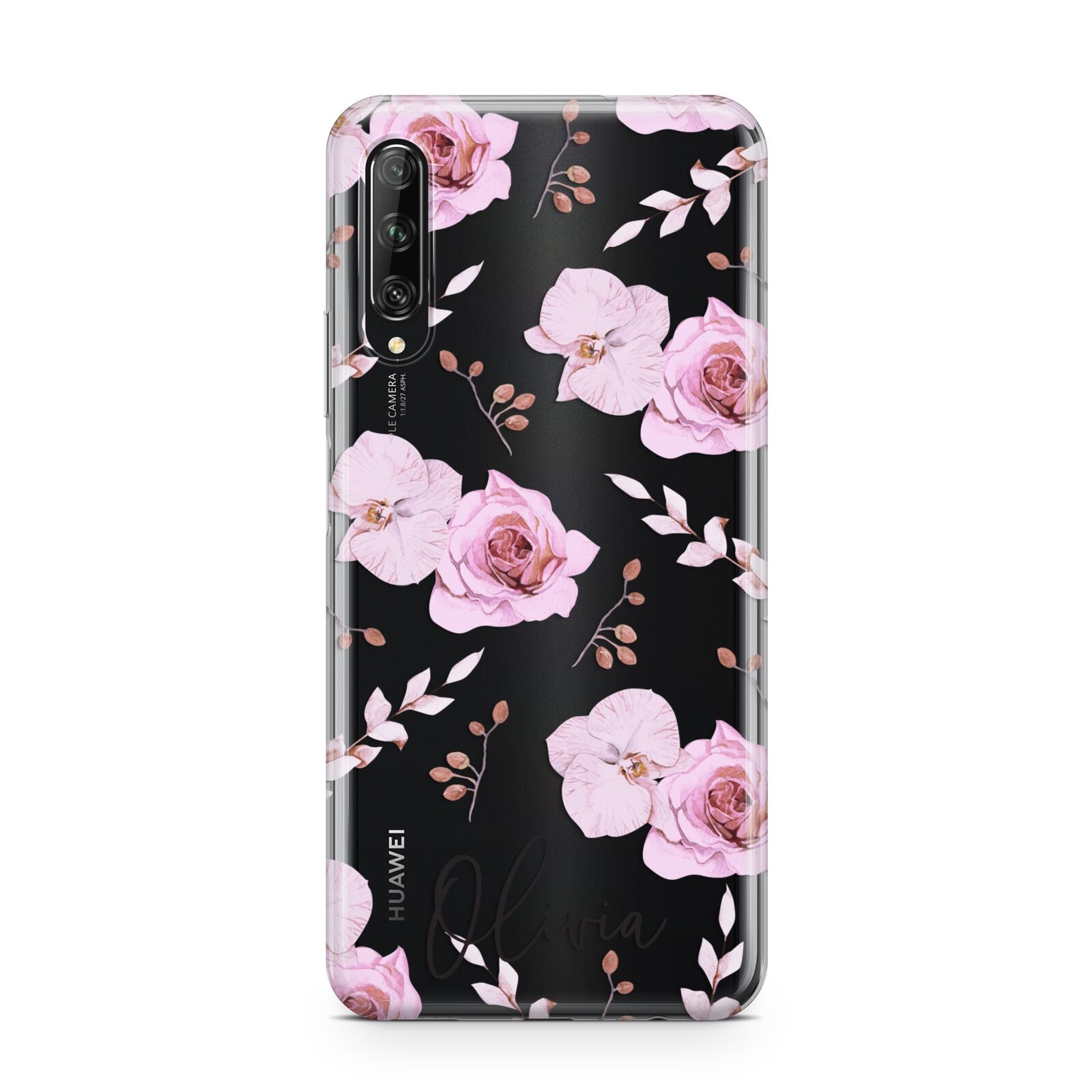 Personalised Dusty Pink Flowers Huawei P Smart Pro 2019