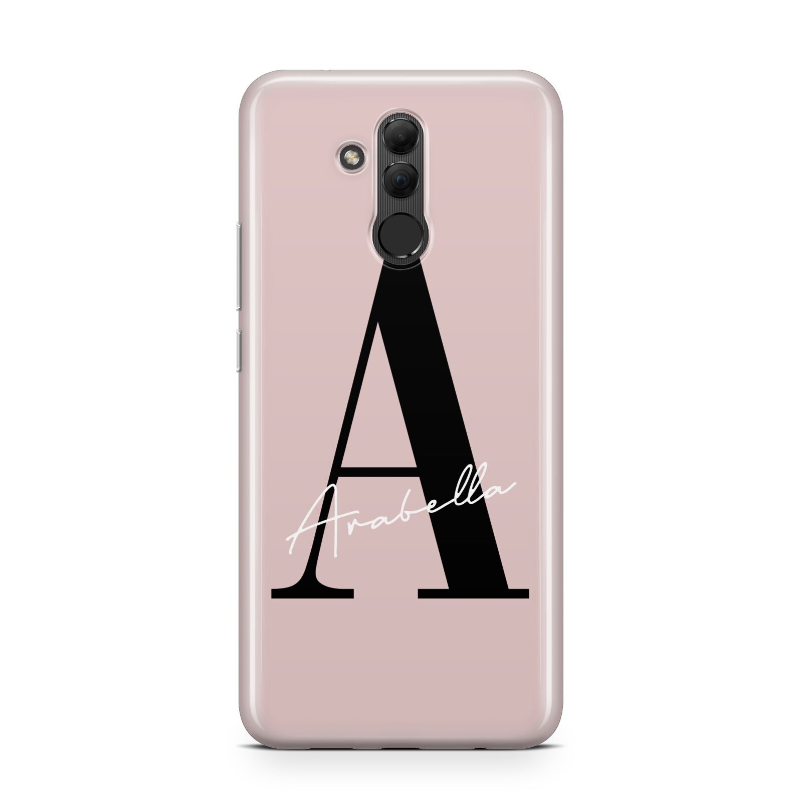 Personalised Dusty Pink Initial Huawei Mate 20 Lite