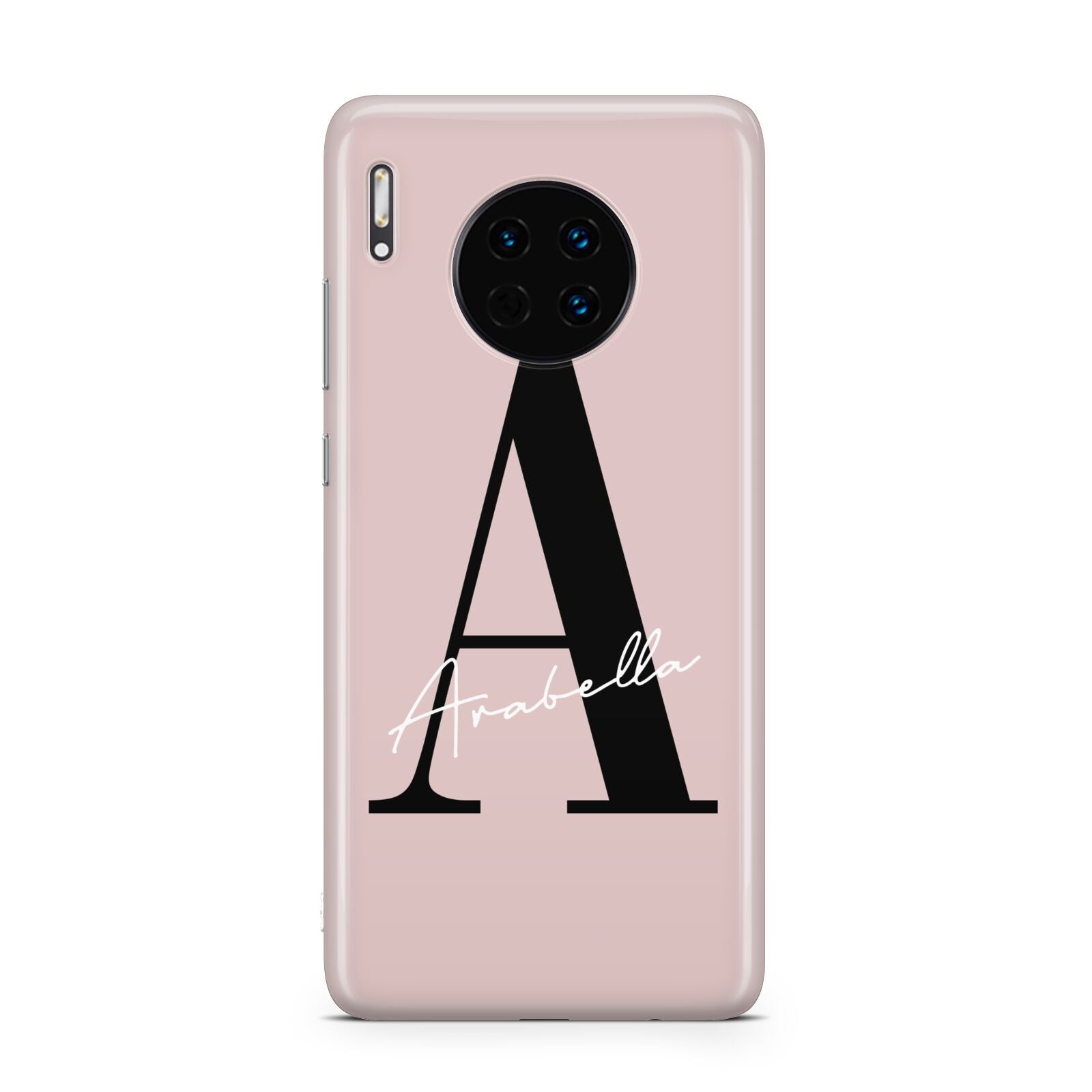 Personalised Dusty Pink Initial Huawei Mate 30