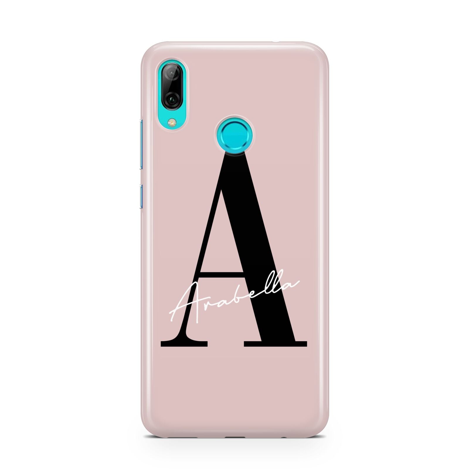 Personalised Dusty Pink Initial Huawei P Smart 2019 Case