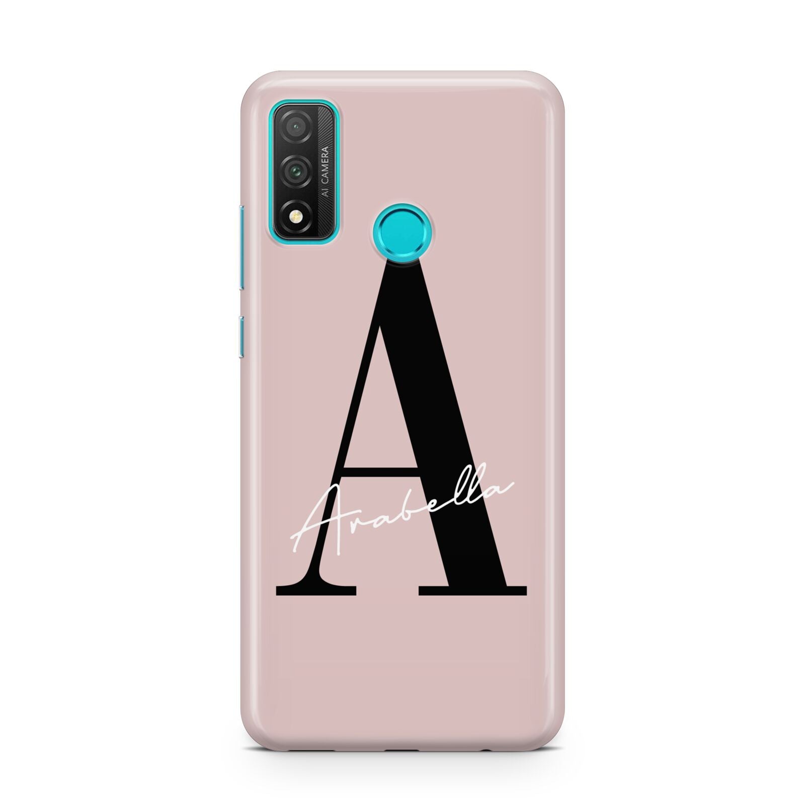 Personalised Dusty Pink Initial Huawei P Smart 2020