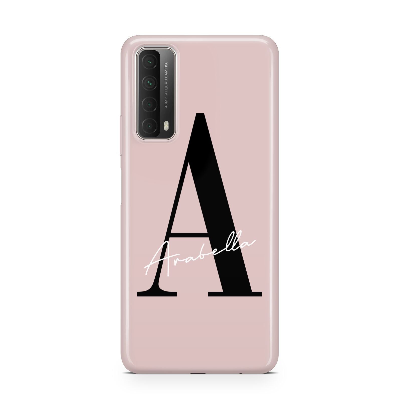 Personalised Dusty Pink Initial Huawei P Smart 2021