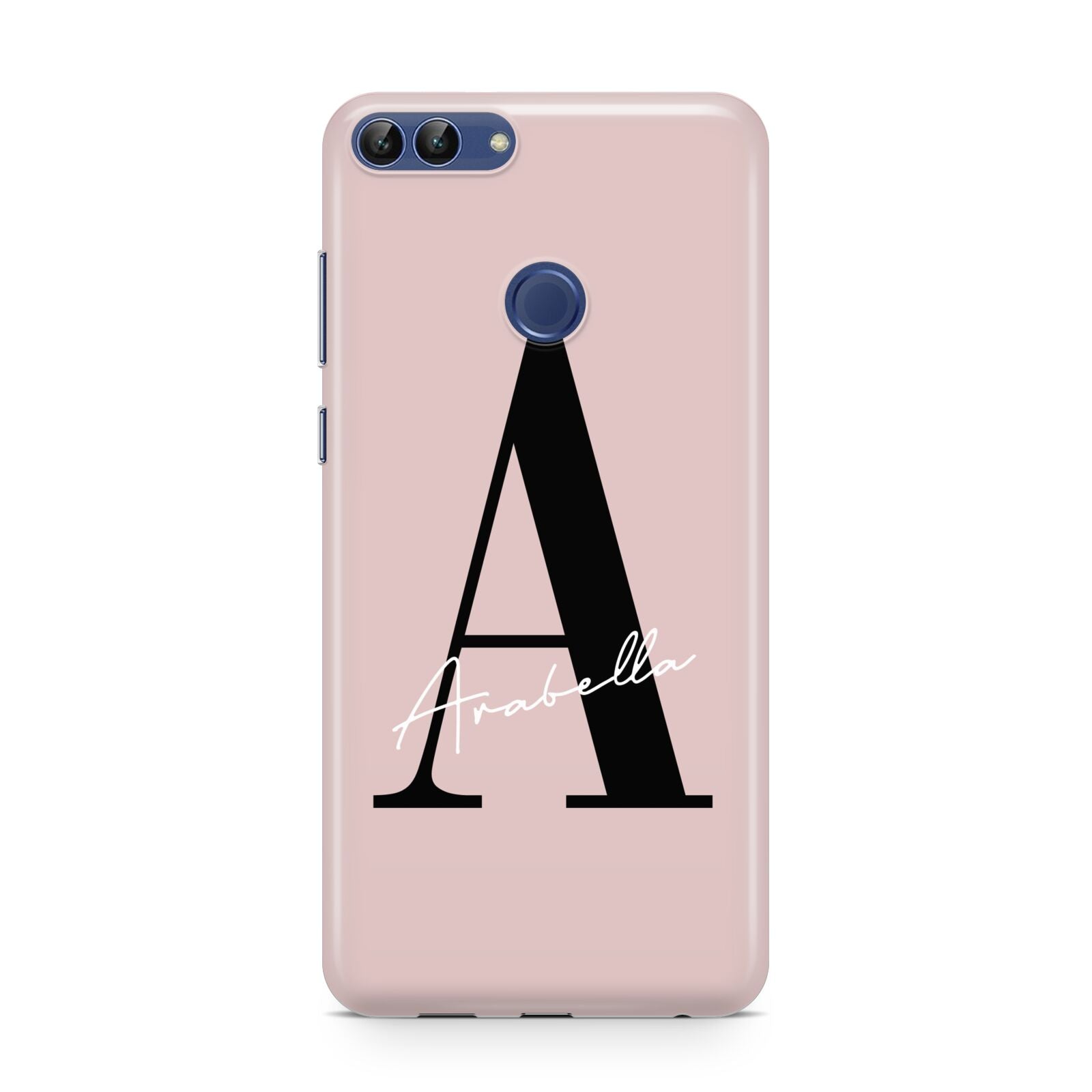 Personalised Dusty Pink Initial Huawei P Smart Case