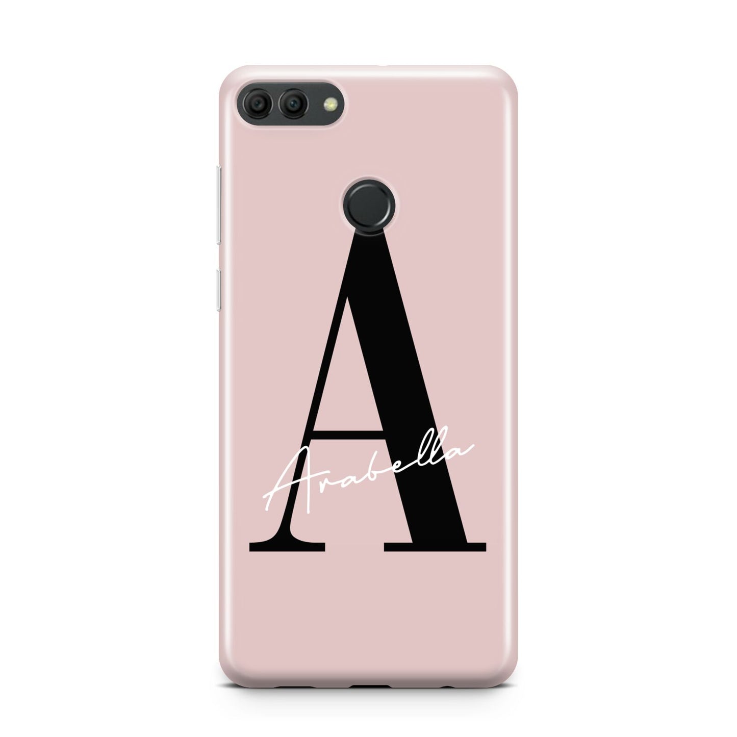 Personalised Dusty Pink Initial Huawei Y9 2018