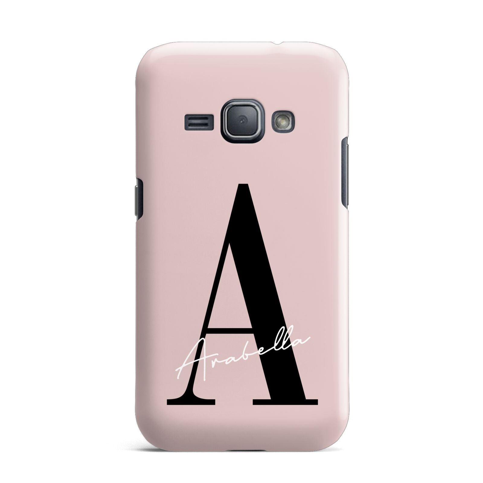 Personalised Dusty Pink Initial Samsung Galaxy J1 2016 Case