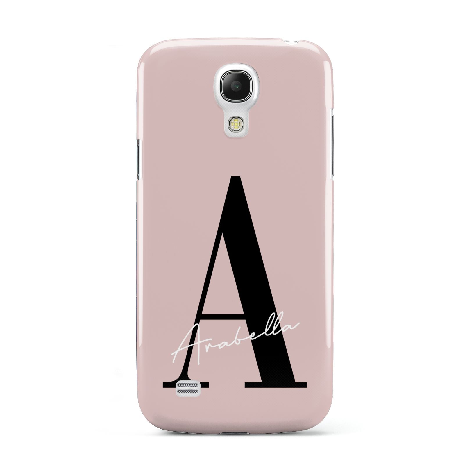 Personalised Dusty Pink Initial Samsung Galaxy S4 Mini Case