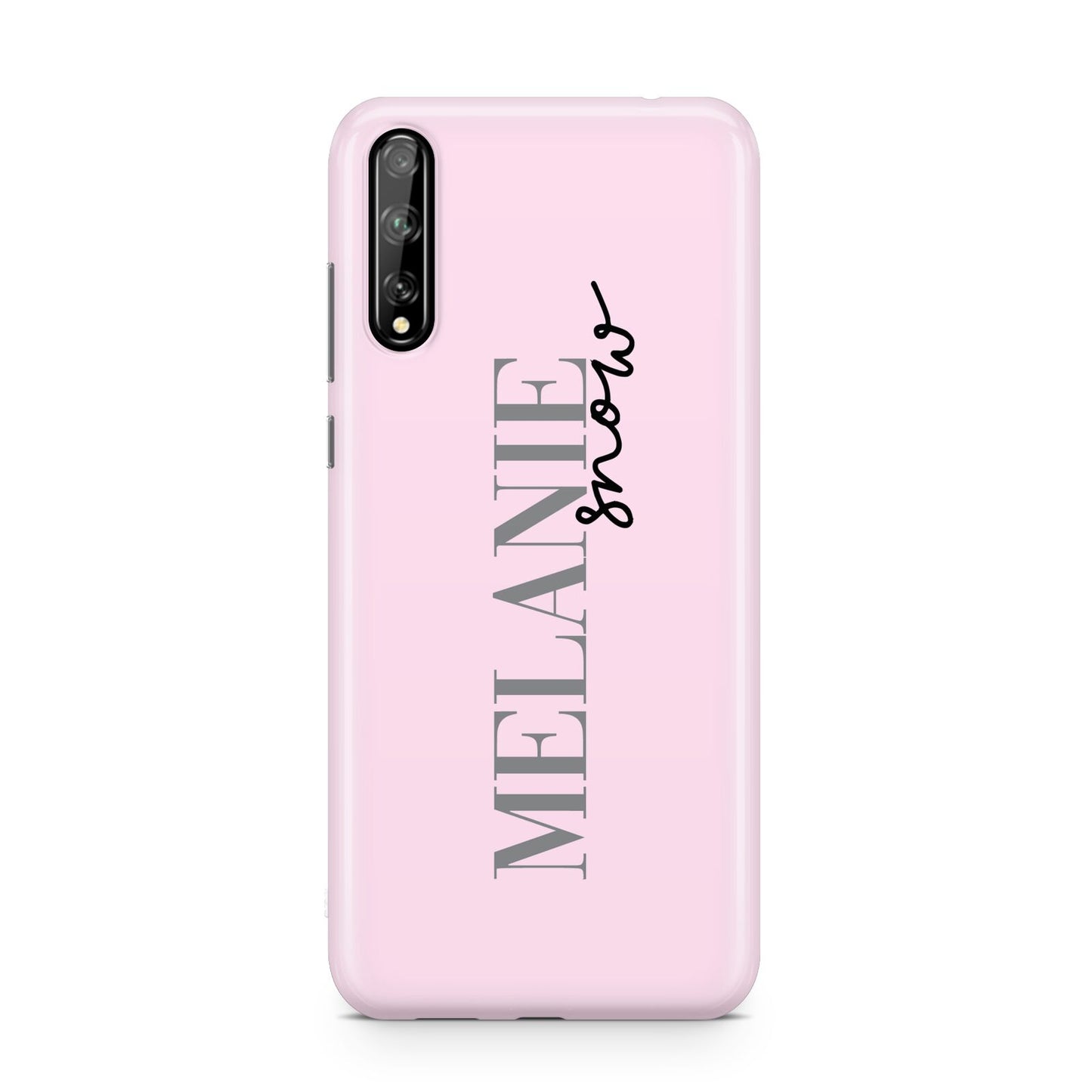 Personalised Dusty Pink Name Huawei Enjoy 10s Phone Case