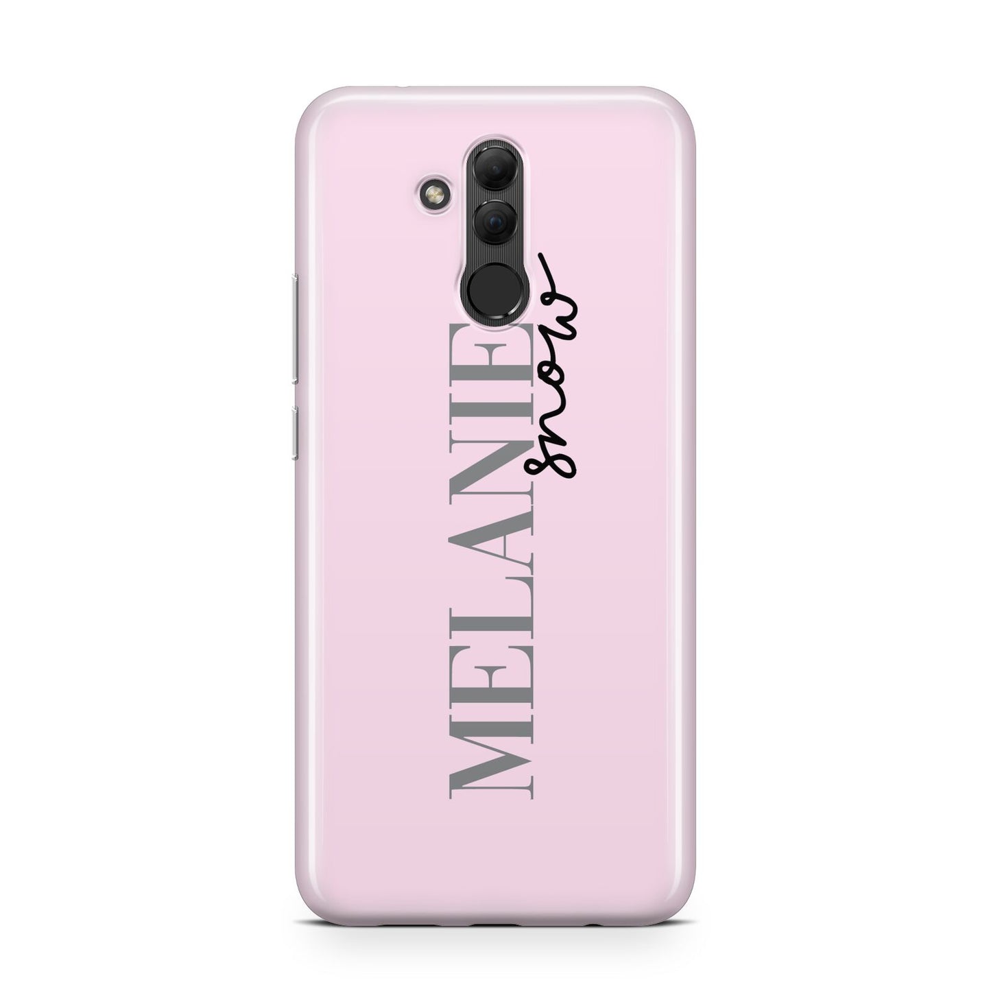 Personalised Dusty Pink Name Huawei Mate 20 Lite