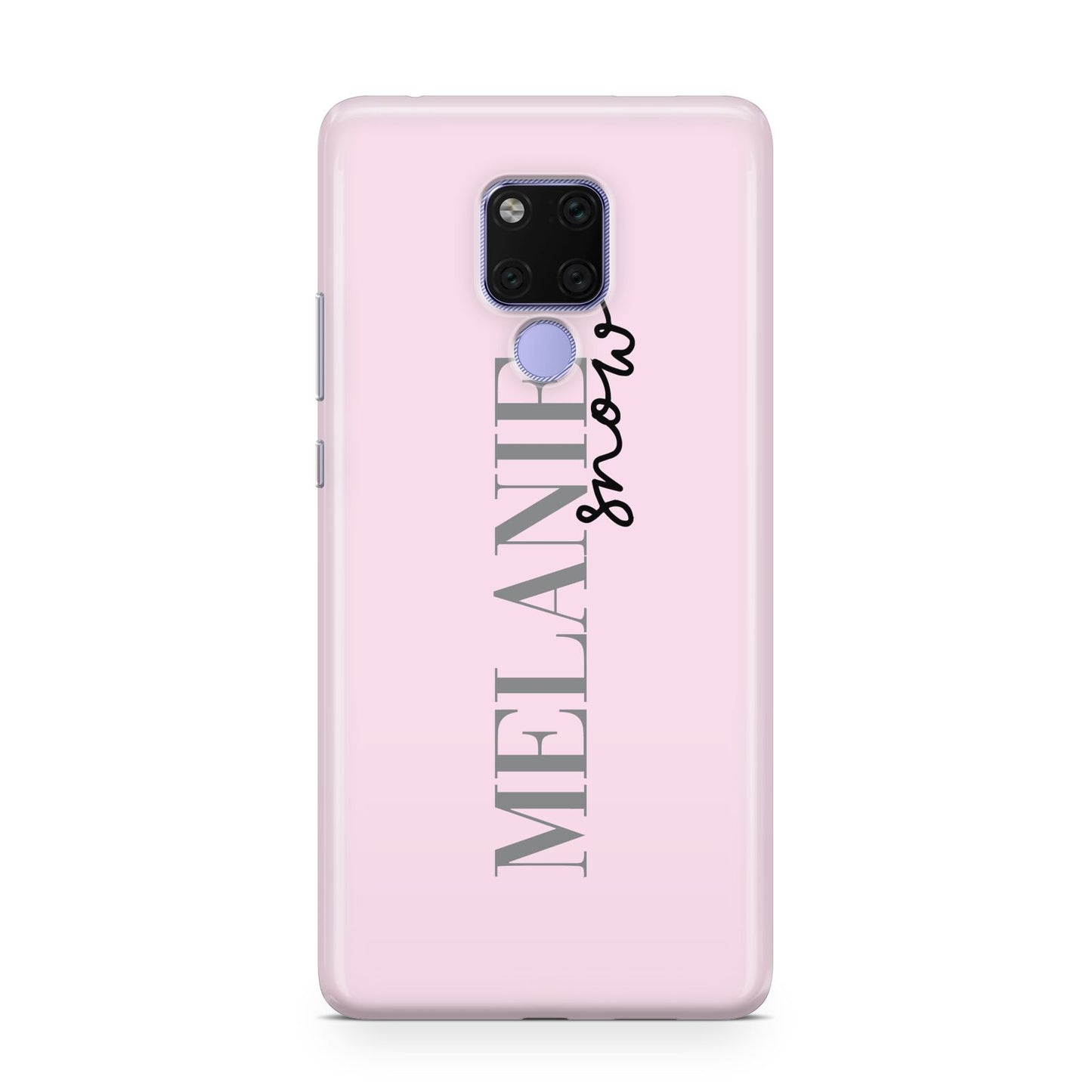 Personalised Dusty Pink Name Huawei Mate 20X Phone Case