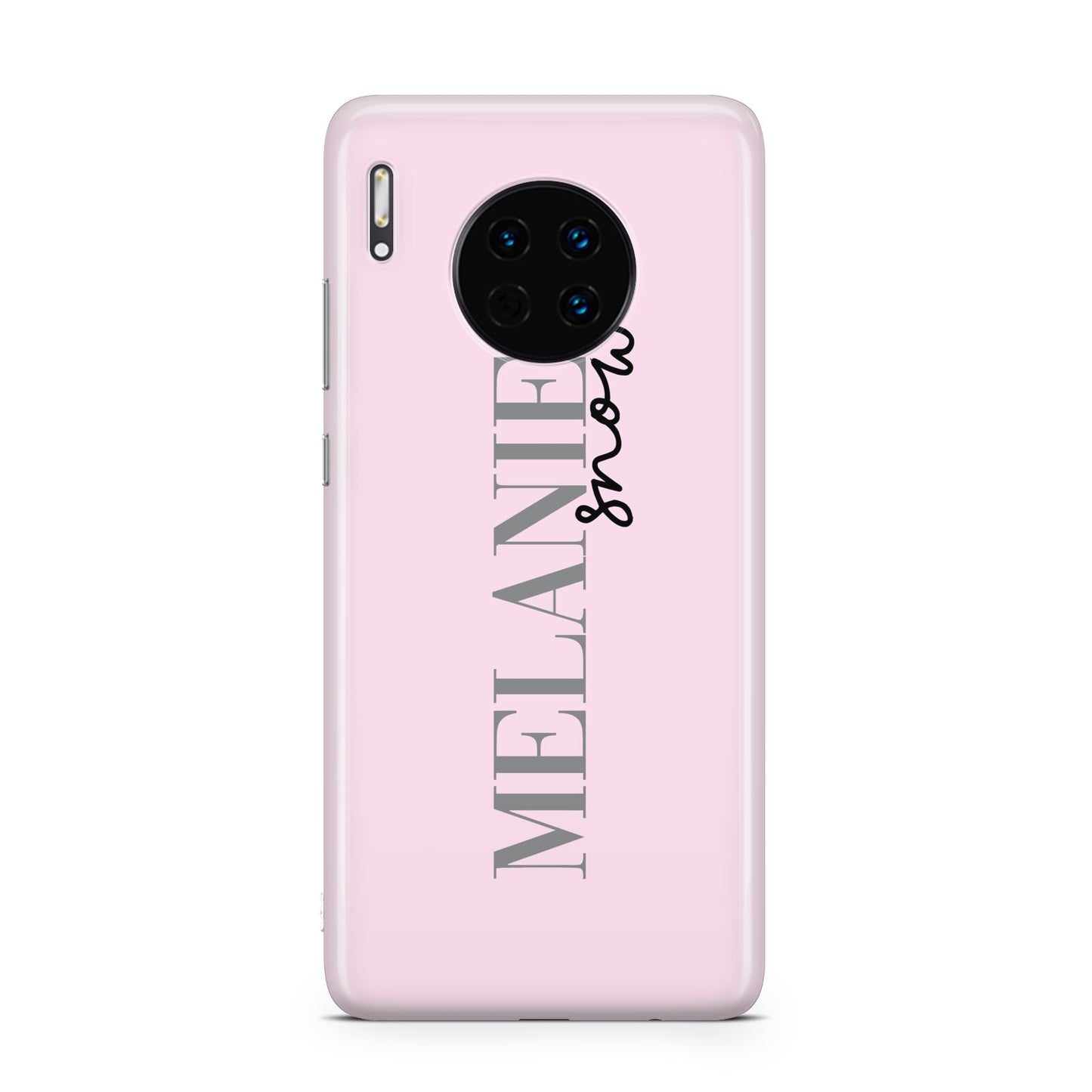 Personalised Dusty Pink Name Huawei Mate 30