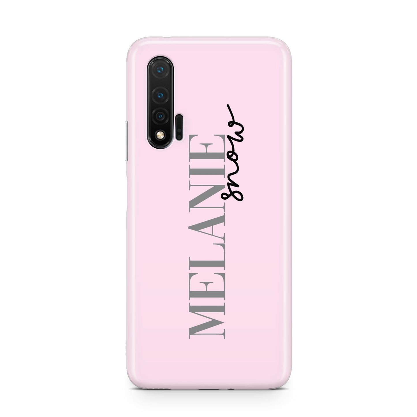 Personalised Dusty Pink Name Huawei Nova 6 Phone Case