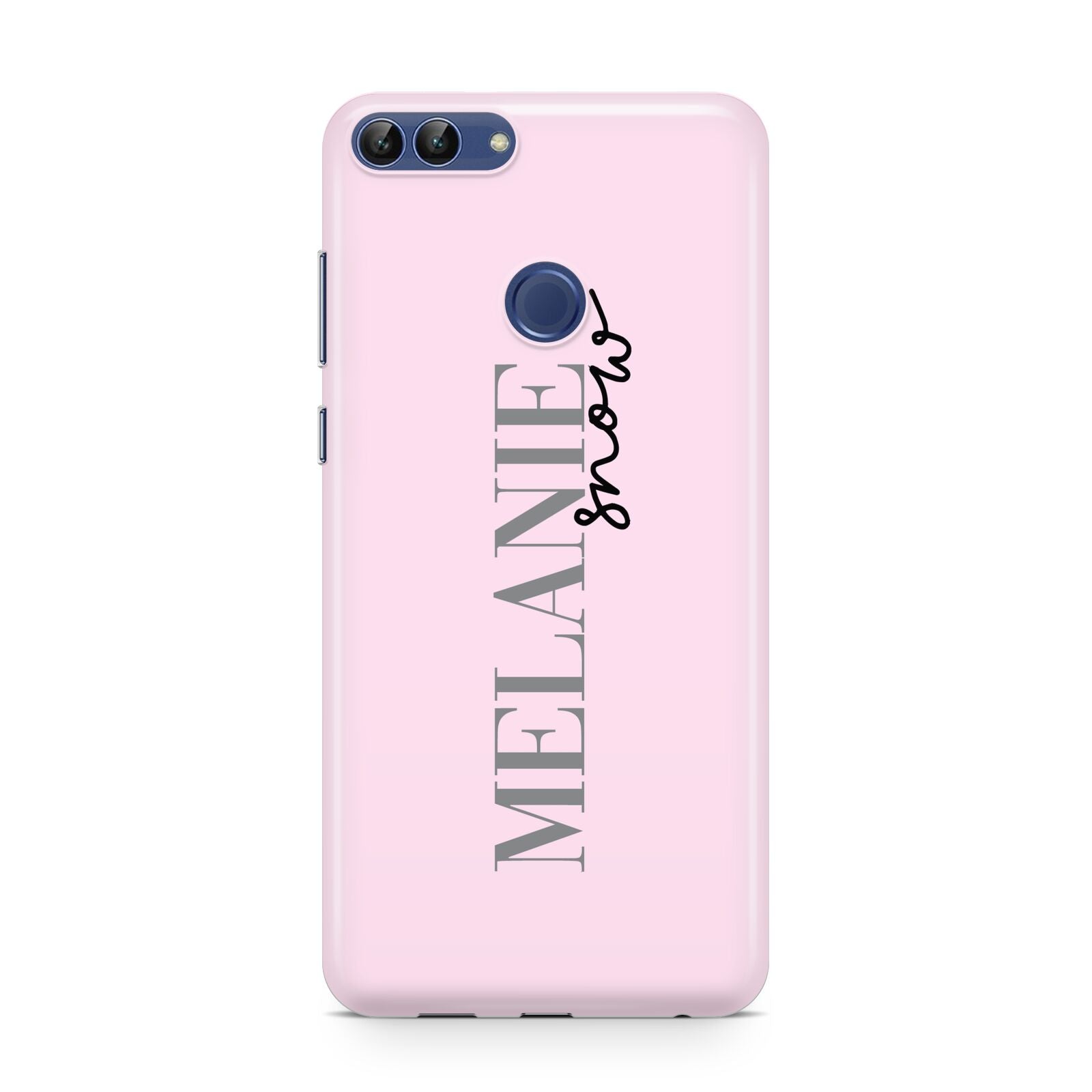 Personalised Dusty Pink Name Huawei P Smart Case