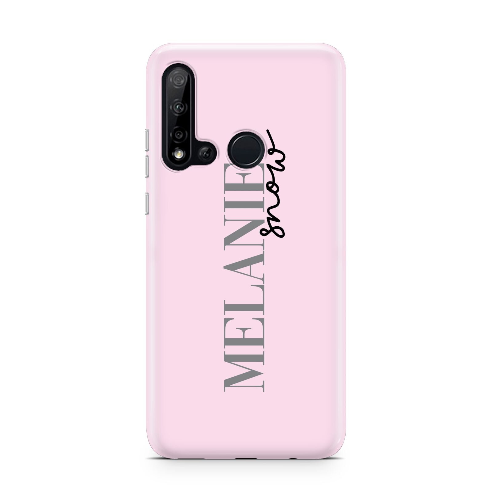 Personalised Dusty Pink Name Huawei P20 Lite 5G Phone Case