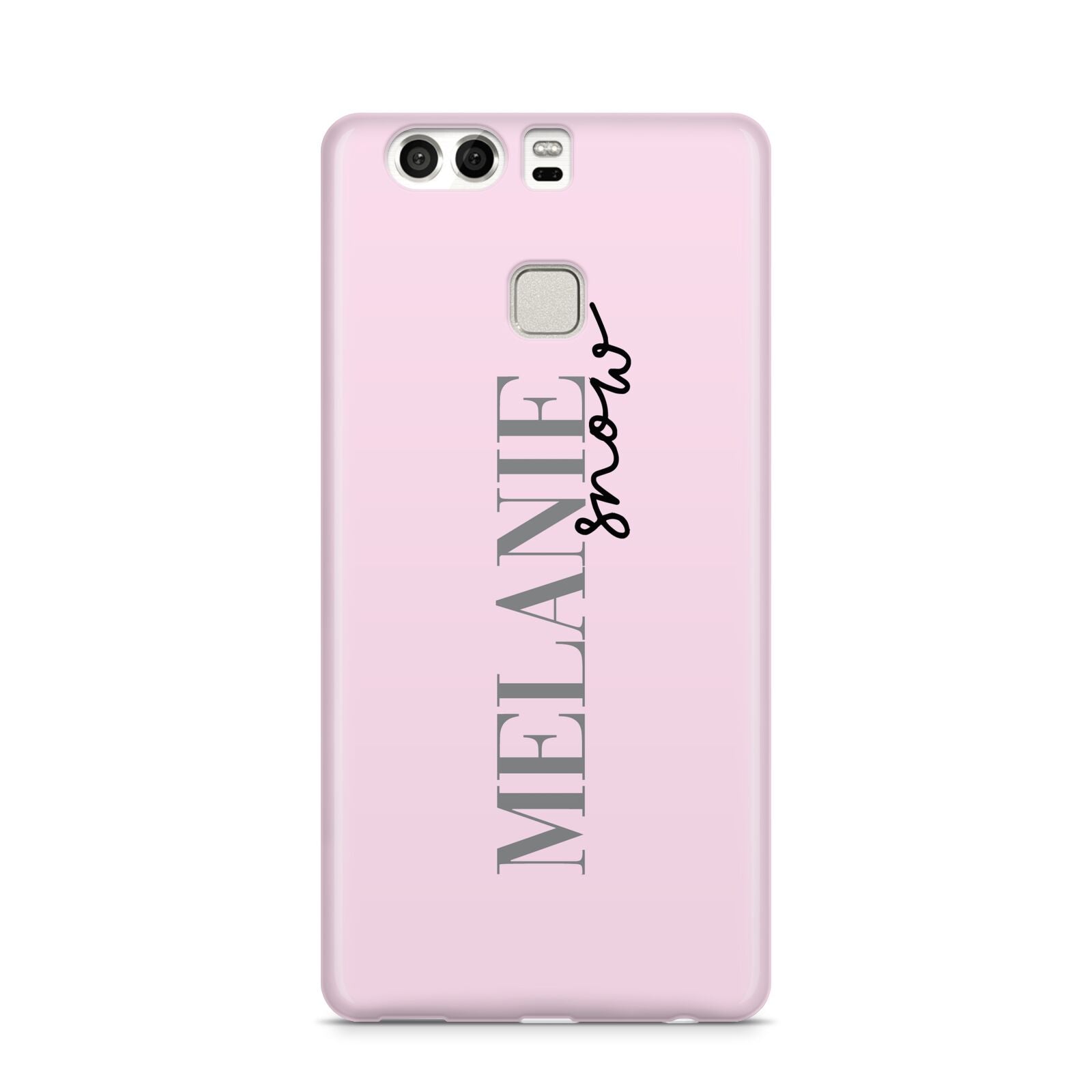 Personalised Dusty Pink Name Huawei P9 Case