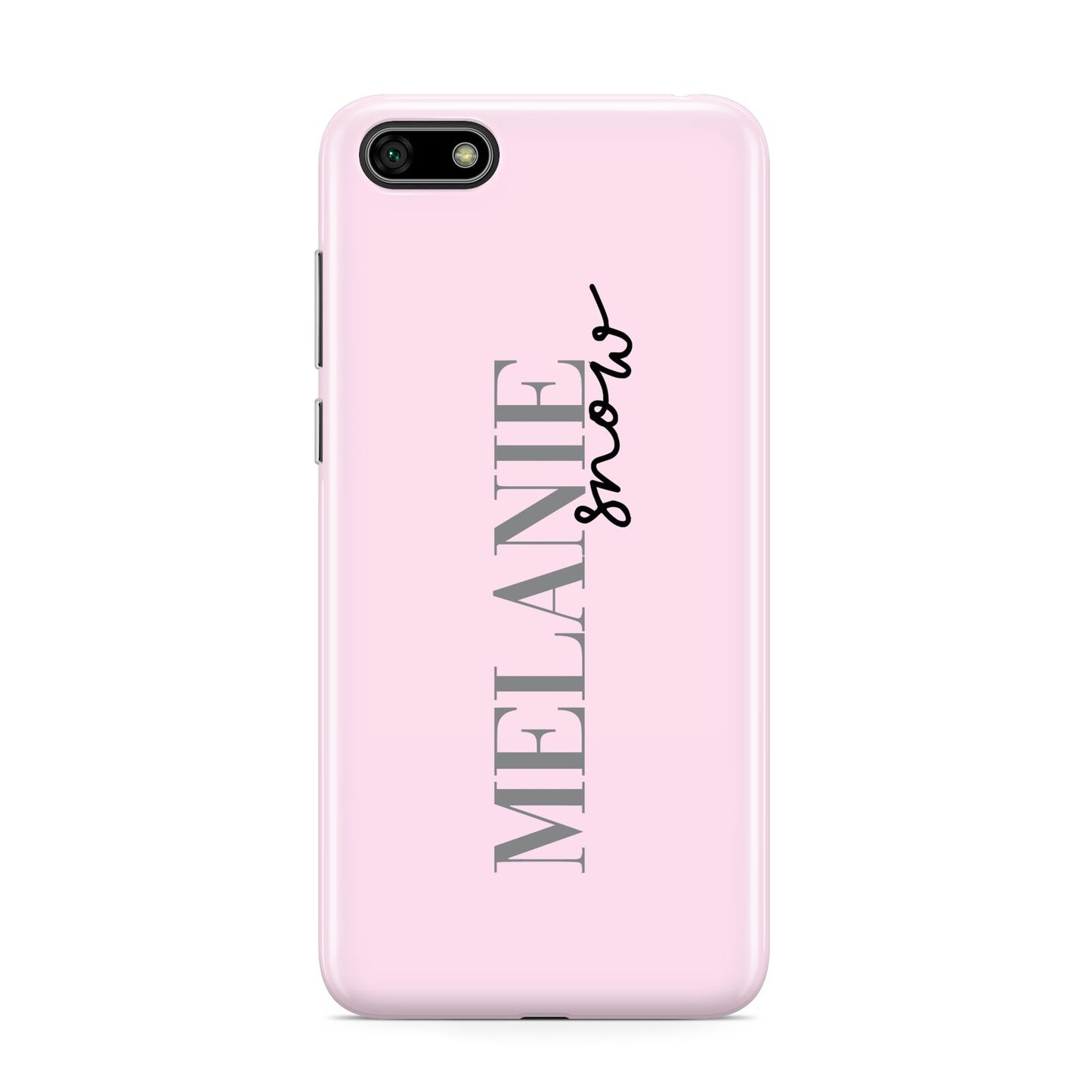 Personalised Dusty Pink Name Huawei Y5 Prime 2018 Phone Case