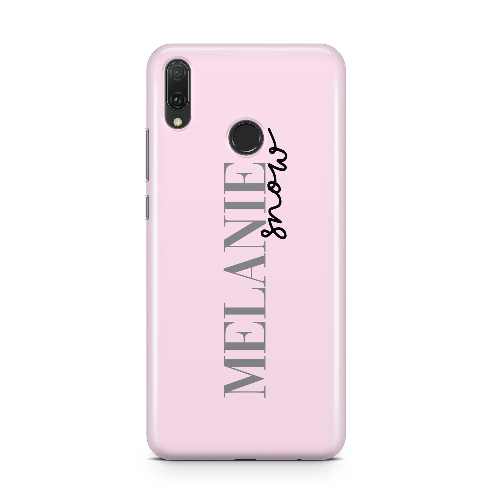 Personalised Dusty Pink Name Huawei Y9 2019