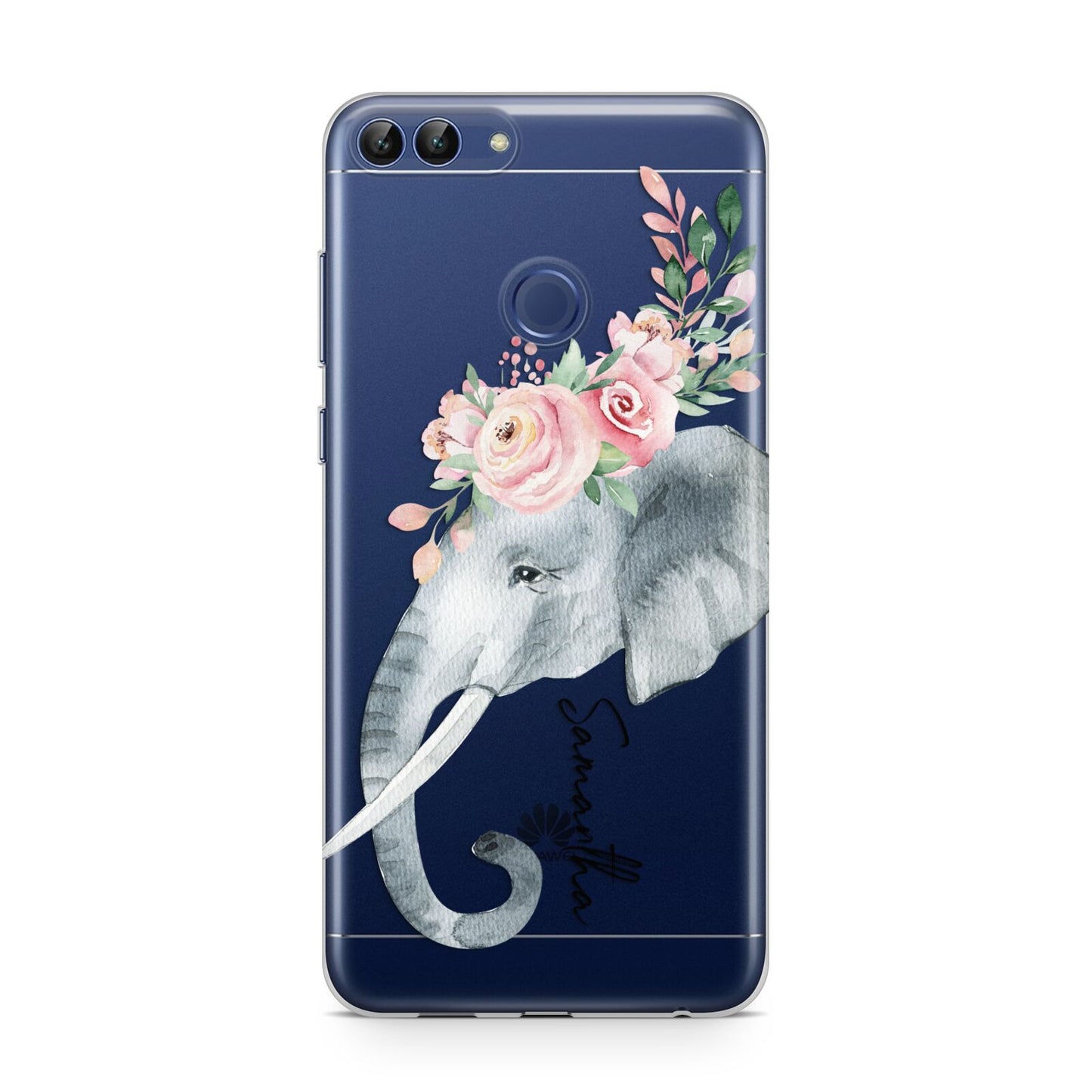 Personalised Elephant Huawei P Smart Case