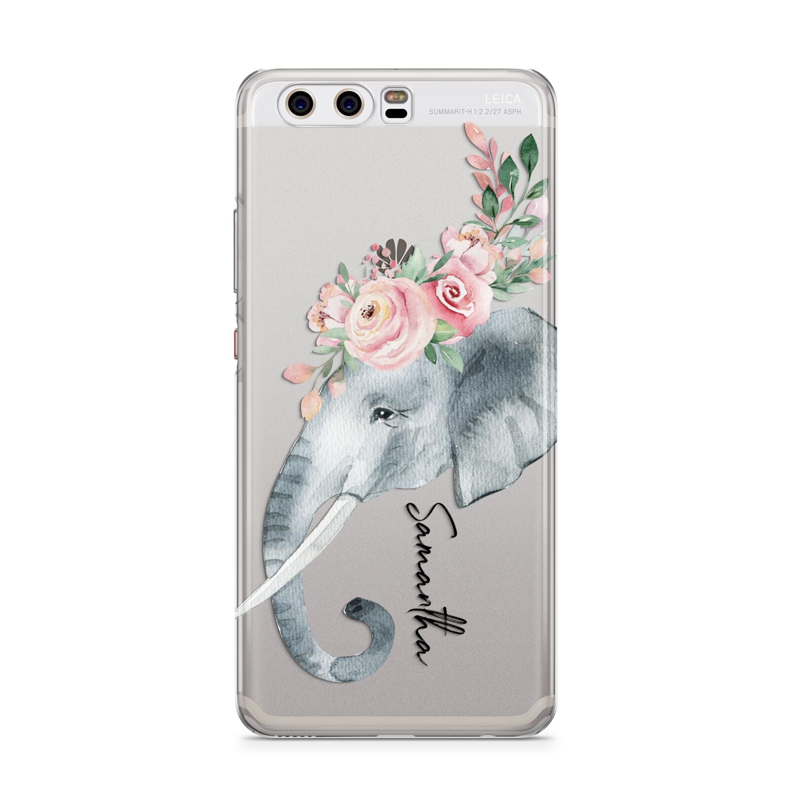 Personalised Elephant Huawei P10 Phone Case