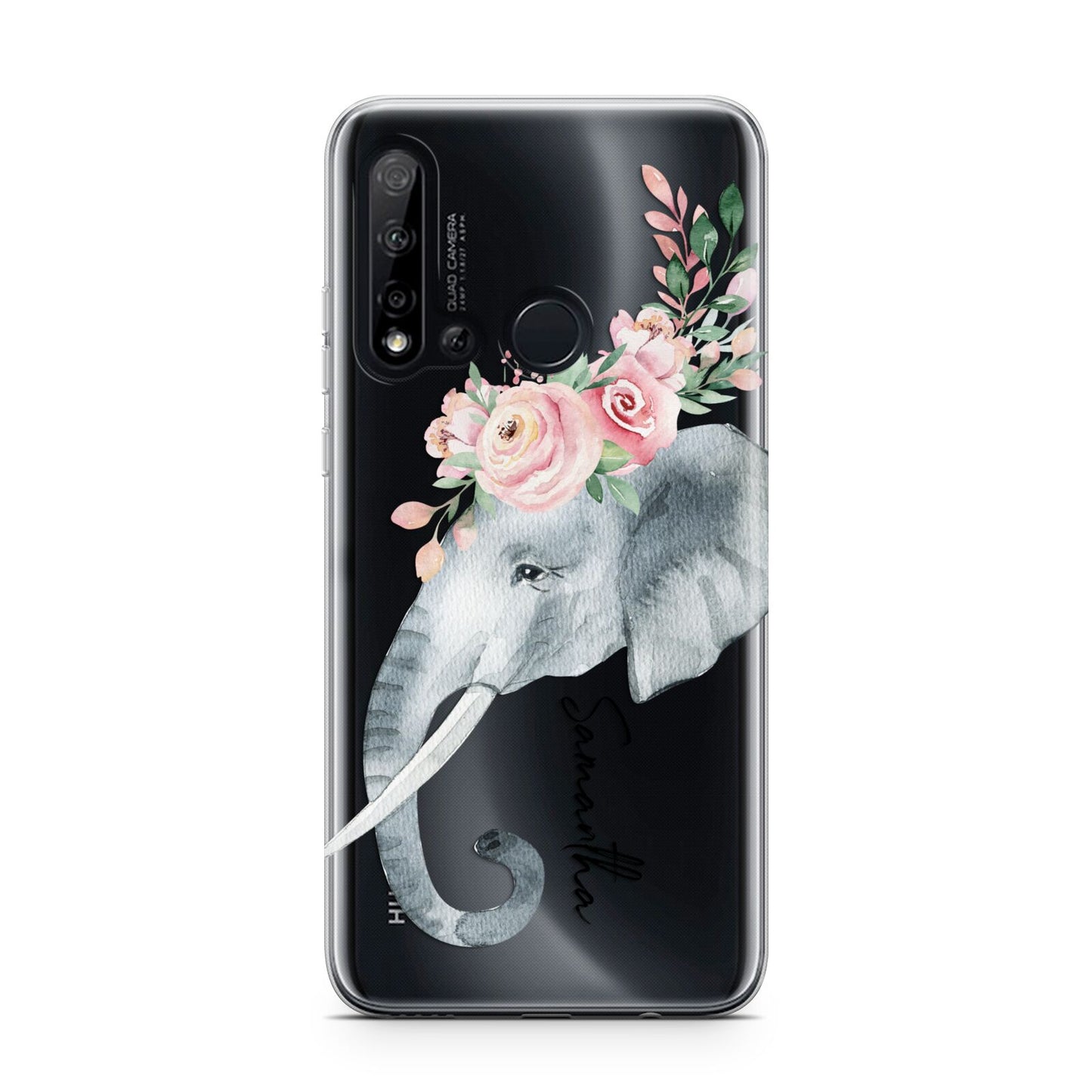 Personalised Elephant Huawei P20 Lite 5G Phone Case