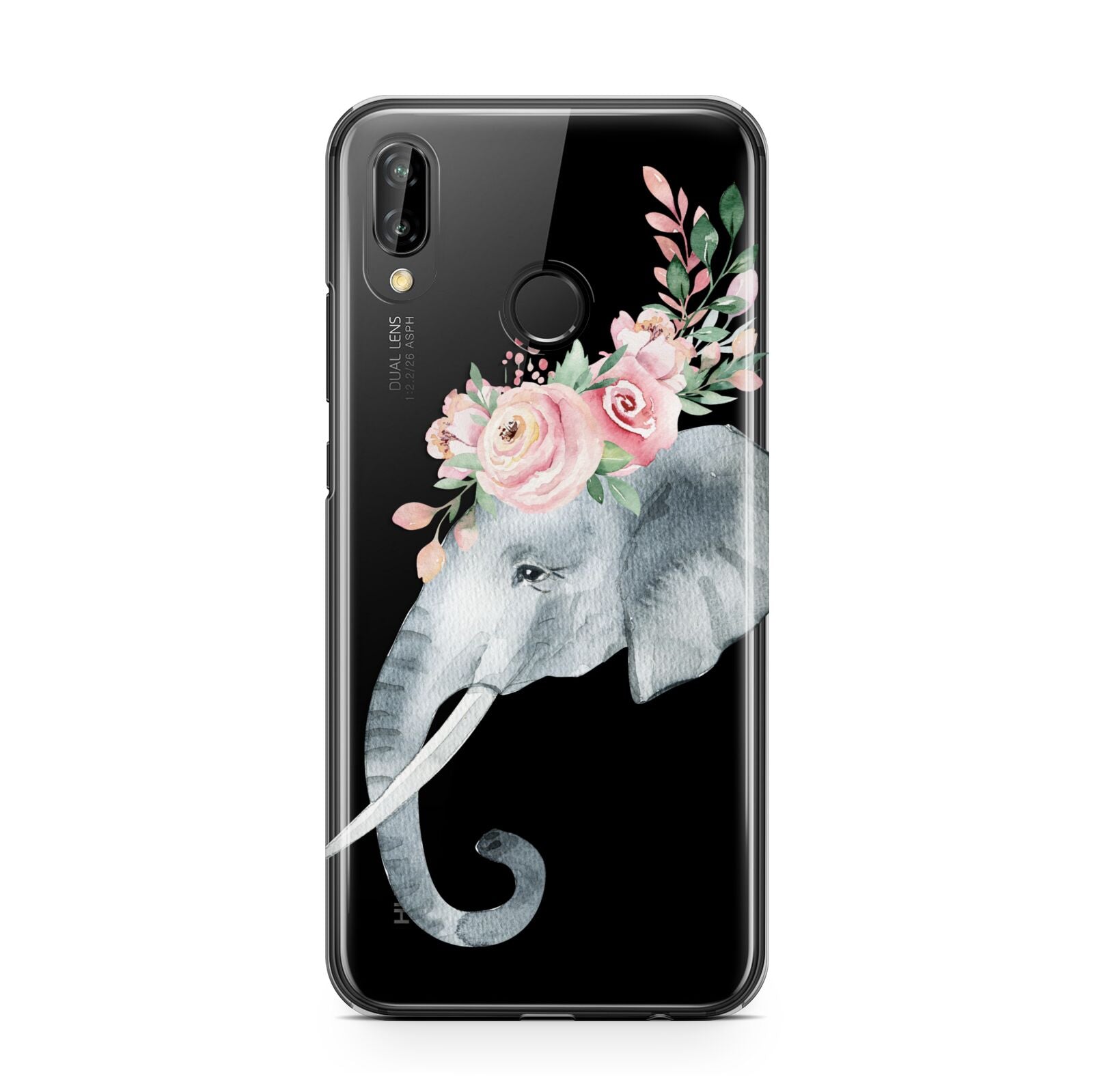 Personalised Elephant Huawei P20 Lite Phone Case