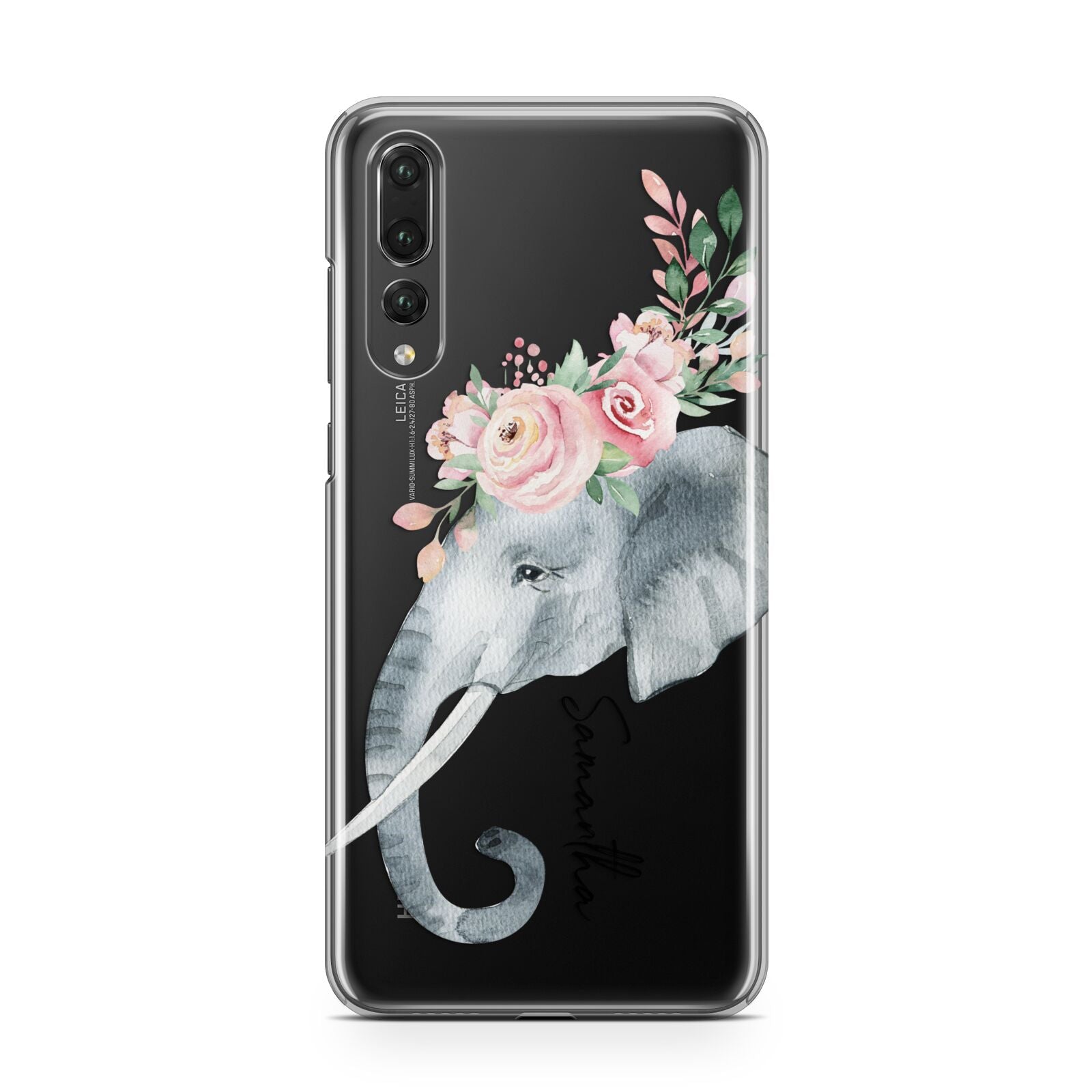 Personalised Elephant Huawei P20 Pro Phone Case