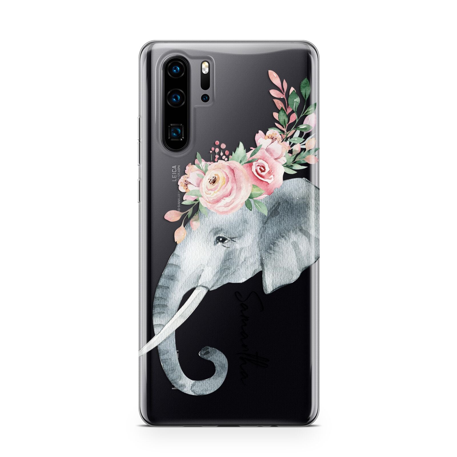 Personalised Elephant Huawei P30 Pro Phone Case