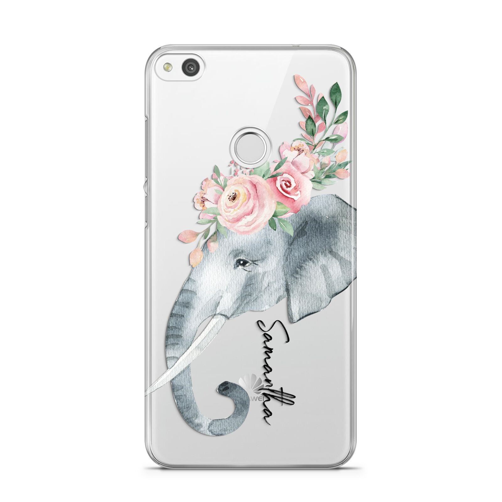 Personalised Elephant Huawei P8 Lite Case