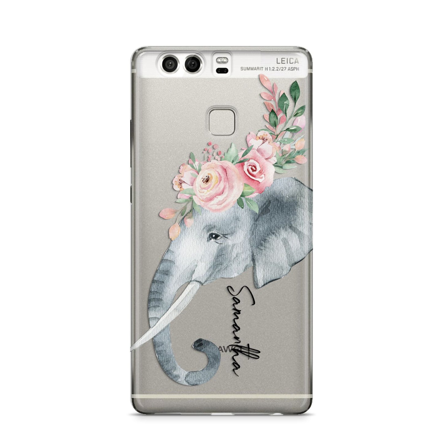 Personalised Elephant Huawei P9 Case