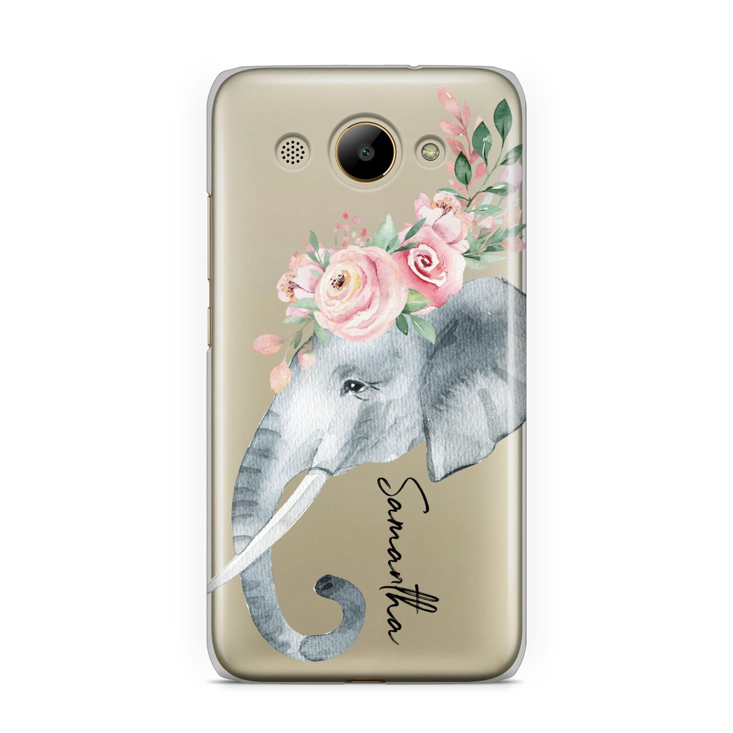 Personalised Elephant Huawei Y3 2017