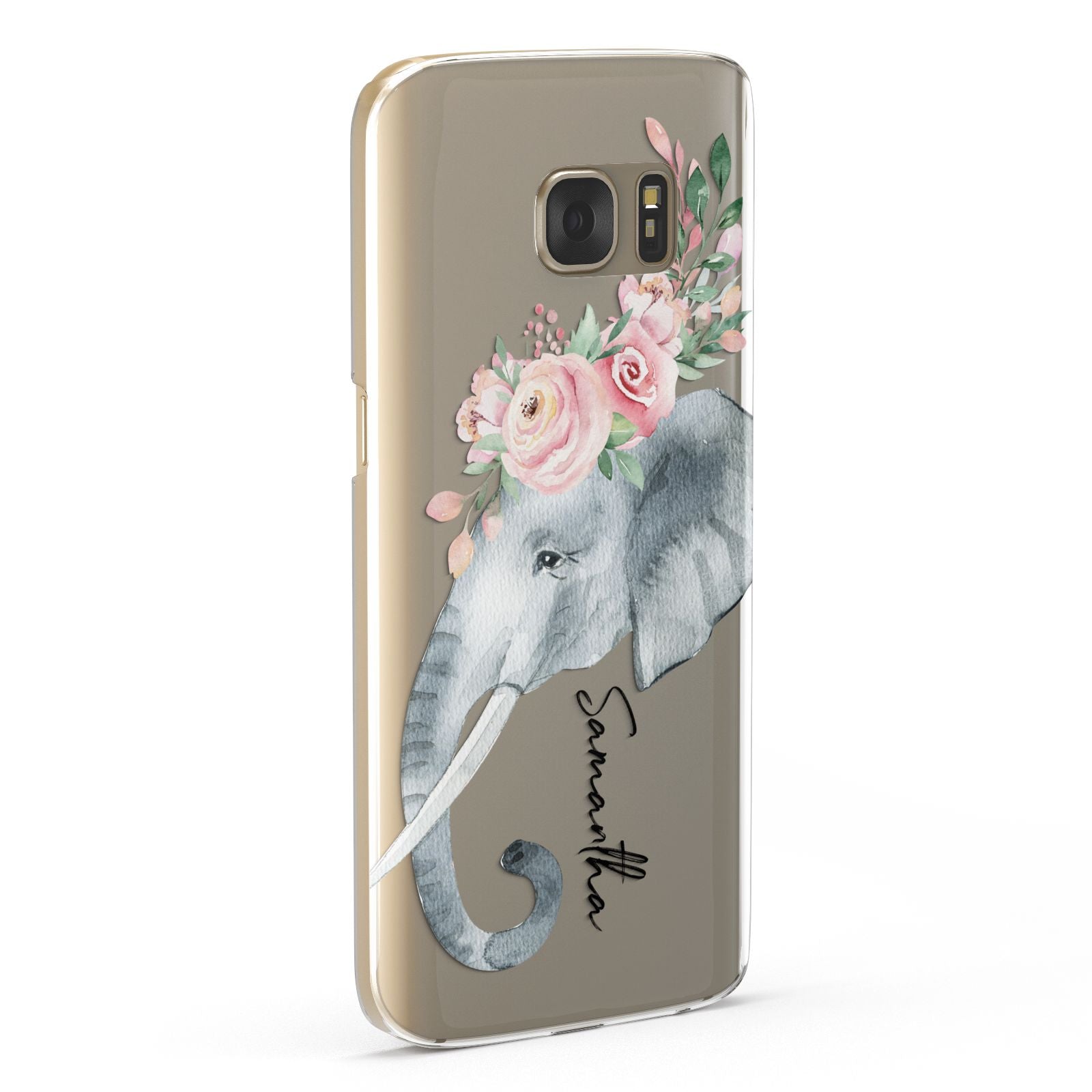 Personalised Elephant Samsung Galaxy Case Fourty Five Degrees