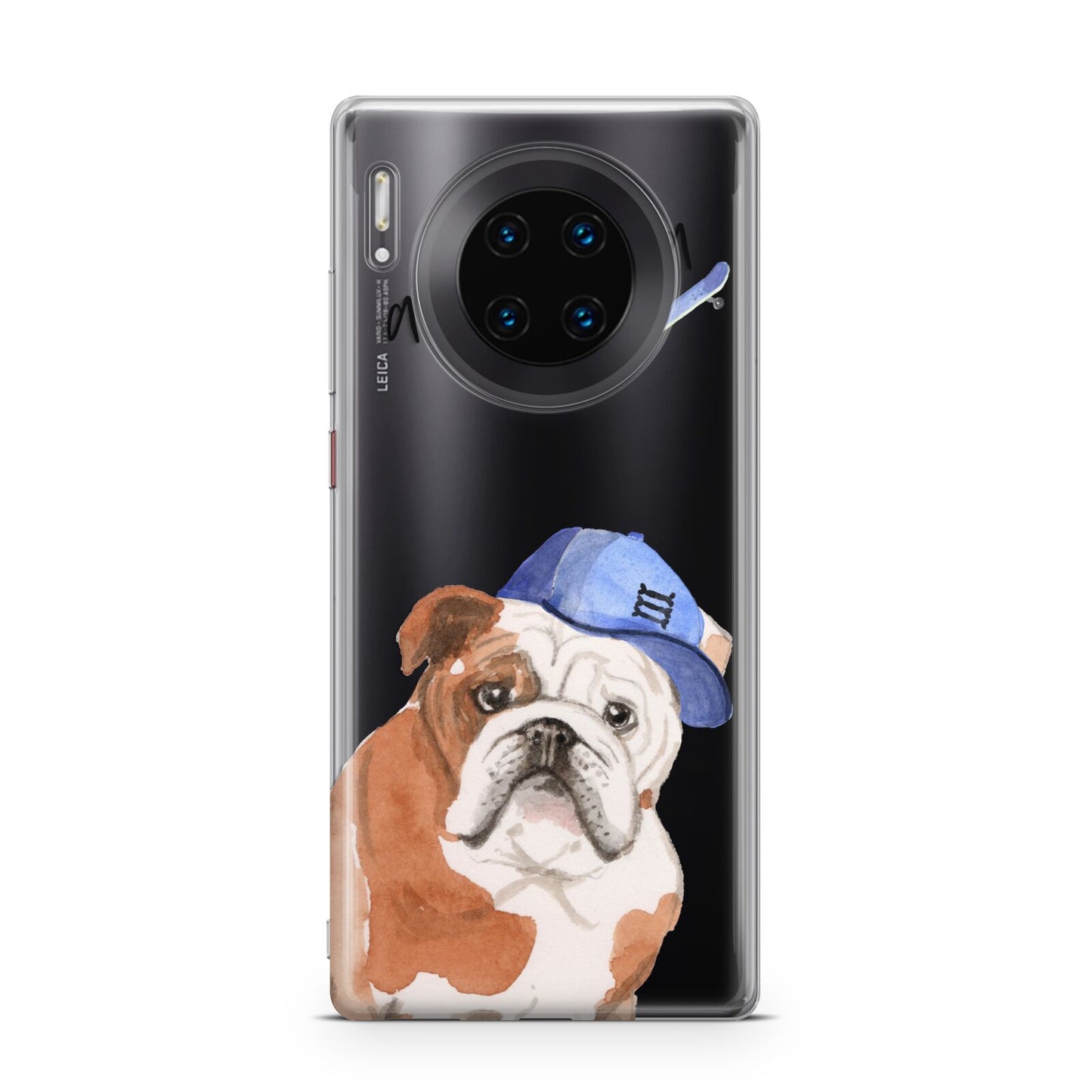 Personalised English Bulldog Huawei Mate 30 Pro Phone Case