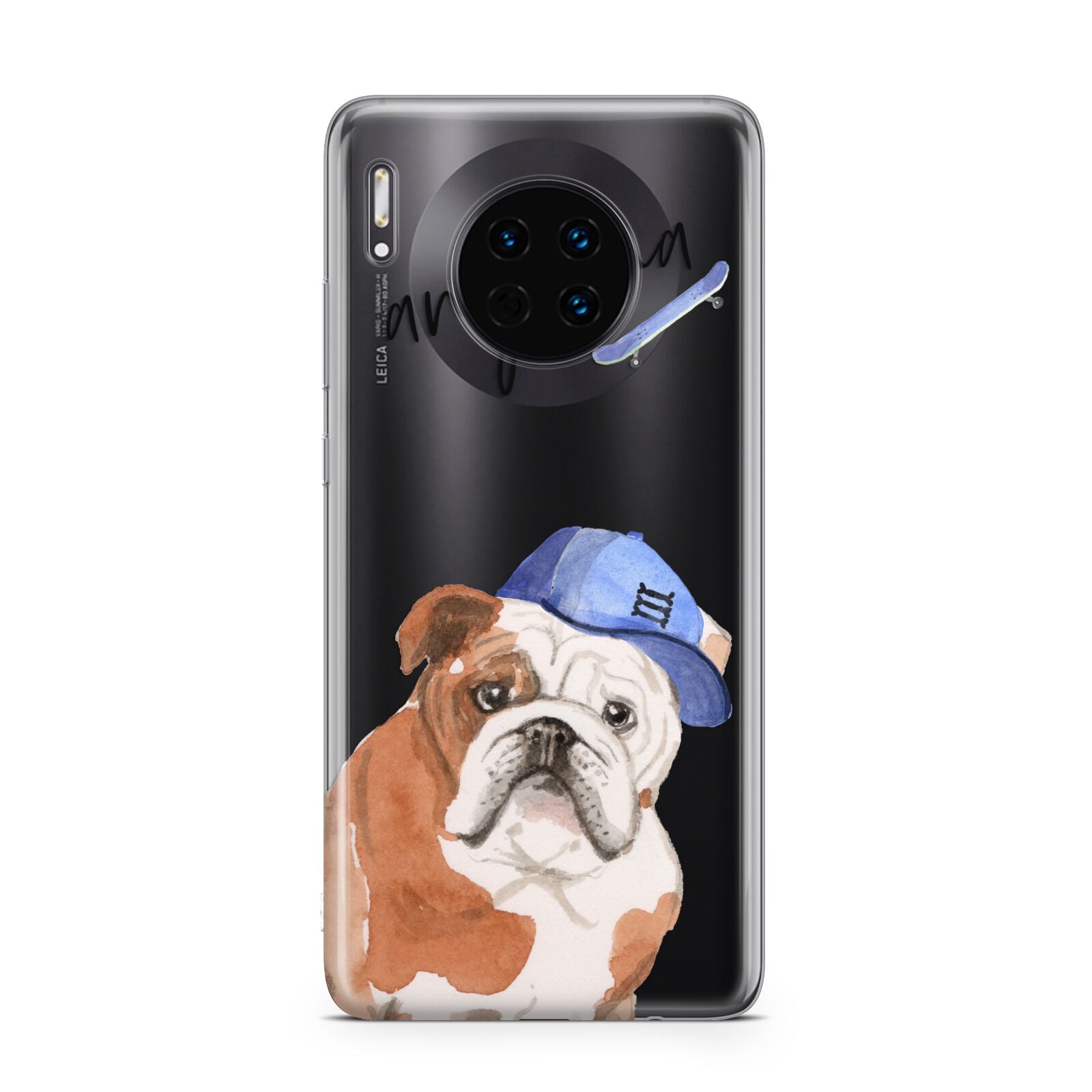 Personalised English Bulldog Huawei Mate 30