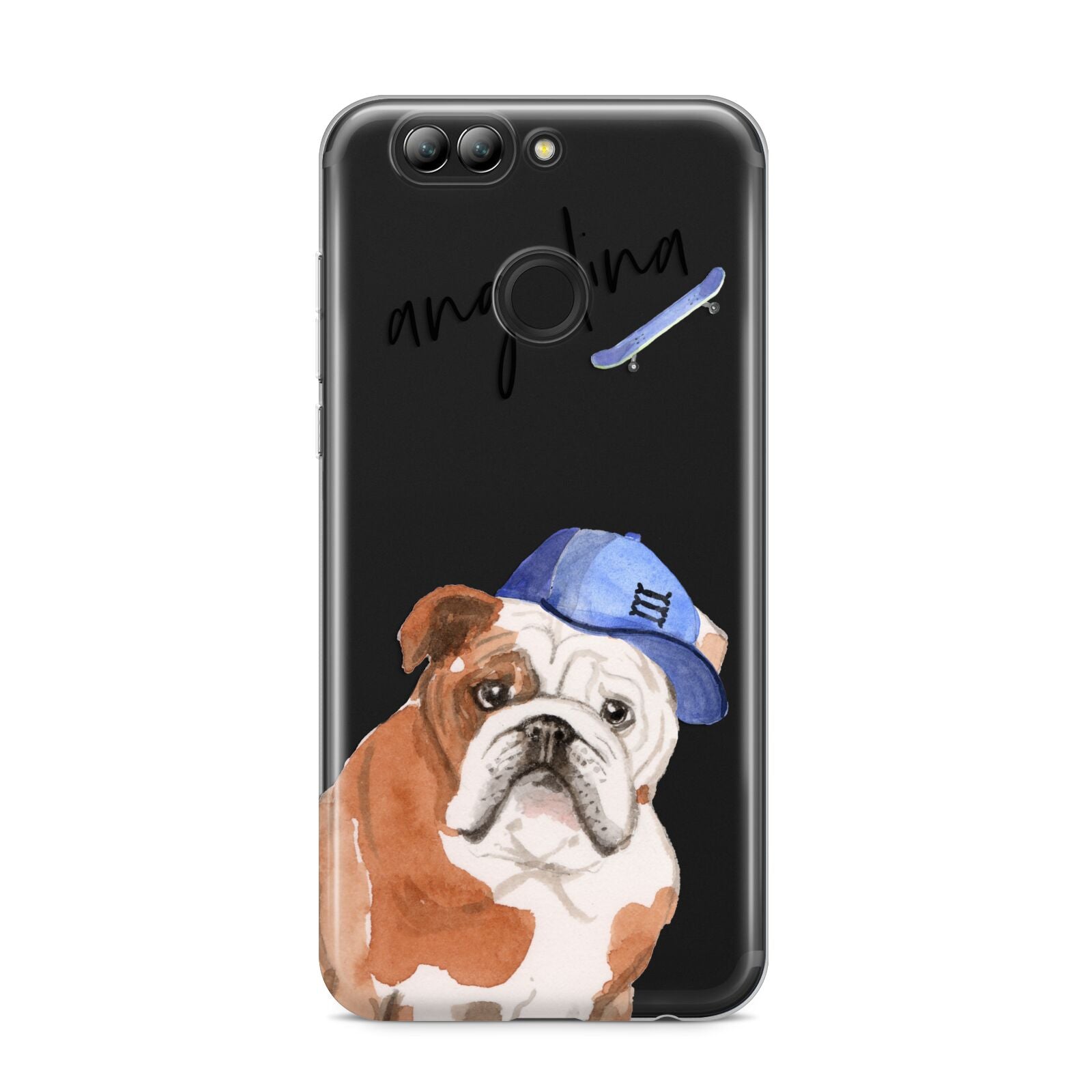 Personalised English Bulldog Huawei Nova 2s Phone Case