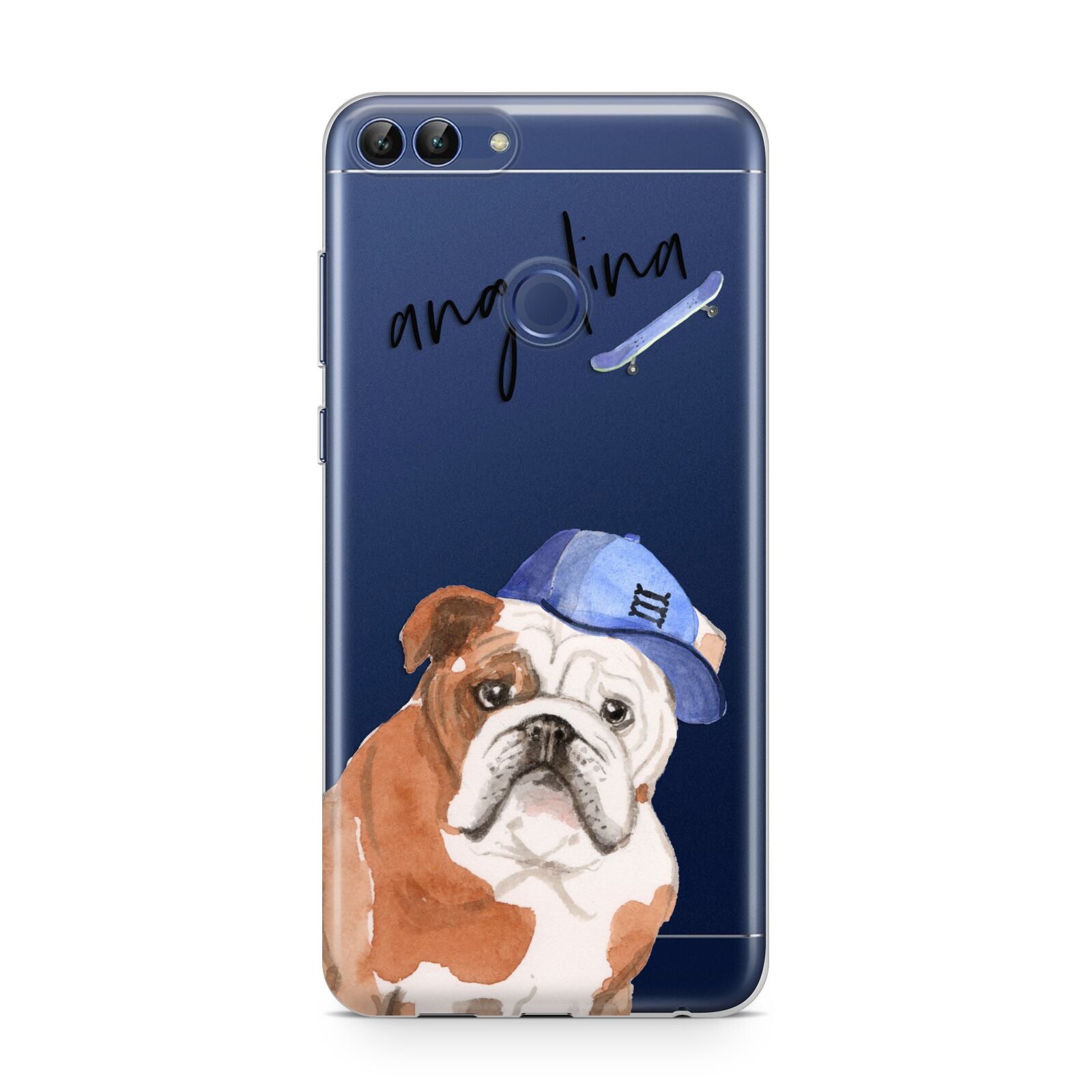 Personalised English Bulldog Huawei P Smart Case