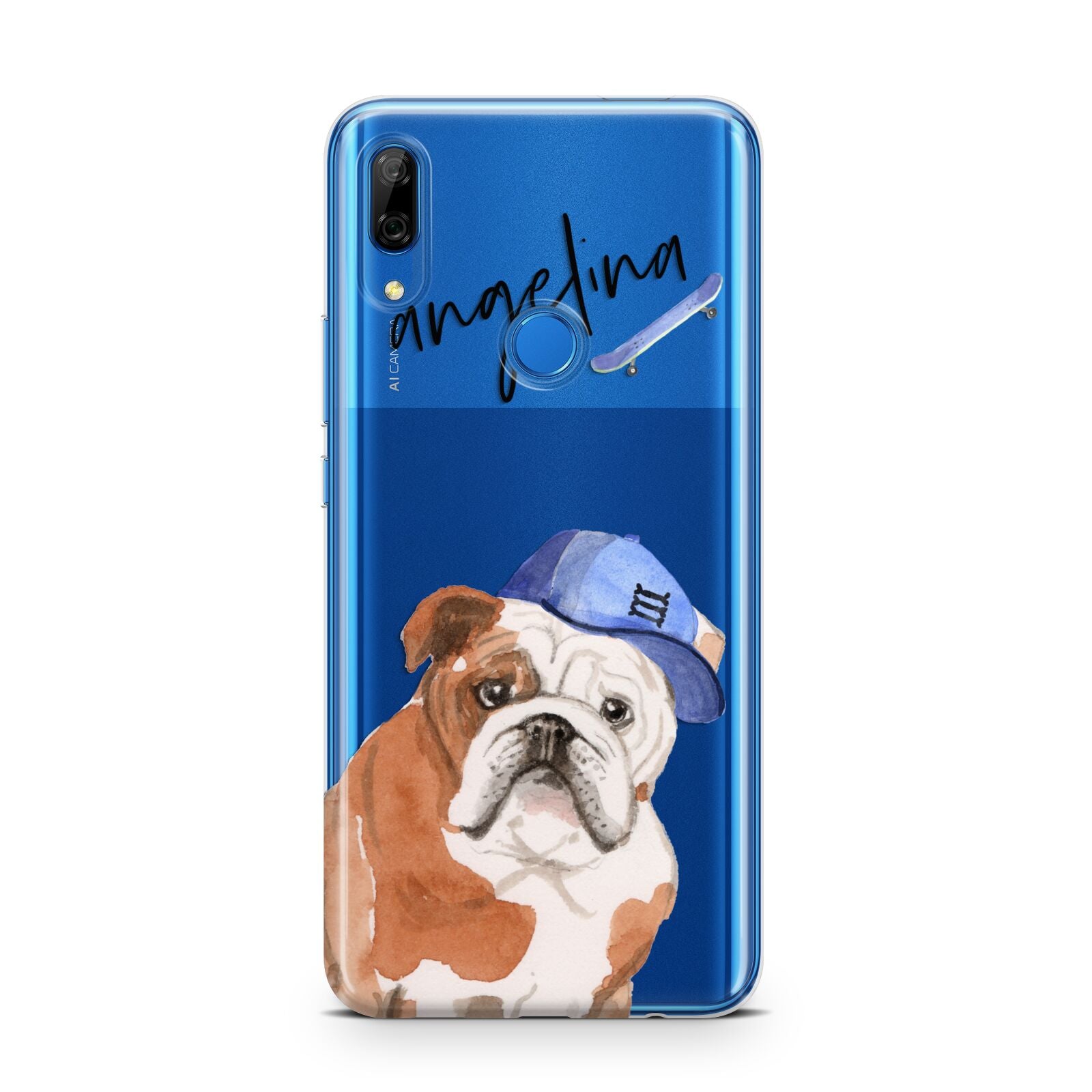 Personalised English Bulldog Huawei P Smart Z